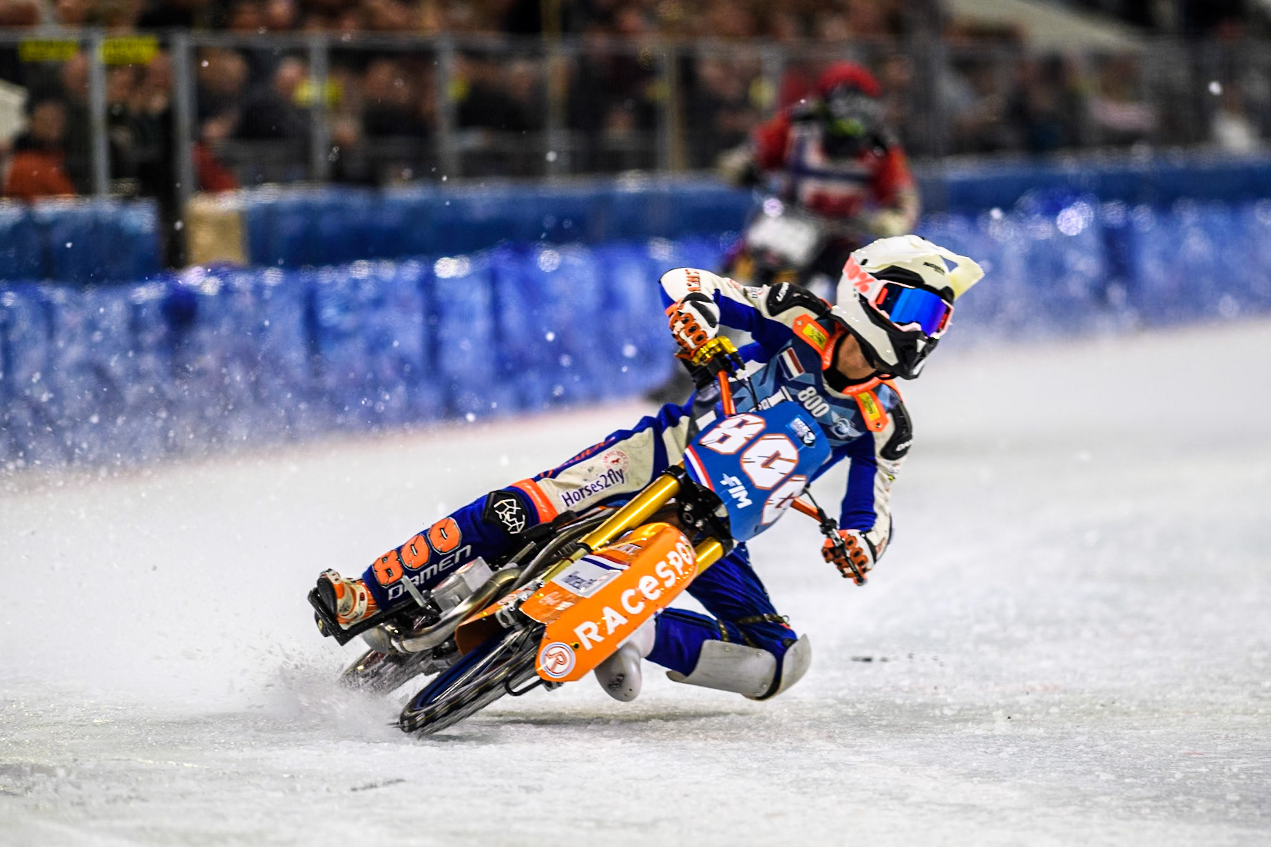 Jasper Iwema of The Netherlands in action during the Roelof Thijs Bokaal, Ice Rink Thialf, Heerenveen, Netherlands on Friday 4th April 2025. (Photo: Ian Charles | MI News)