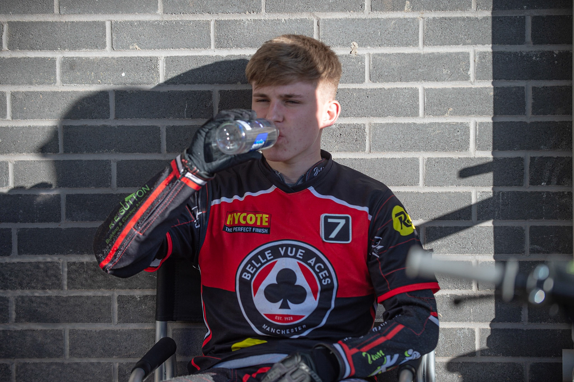 Photo by Ian Charles

Kyle Bickley 

Belle Vue Aces v Poole Pirates, British Speedway Premiership, Belle Vue National Speedway Stadium, Manchester, Monday 1  July  2019