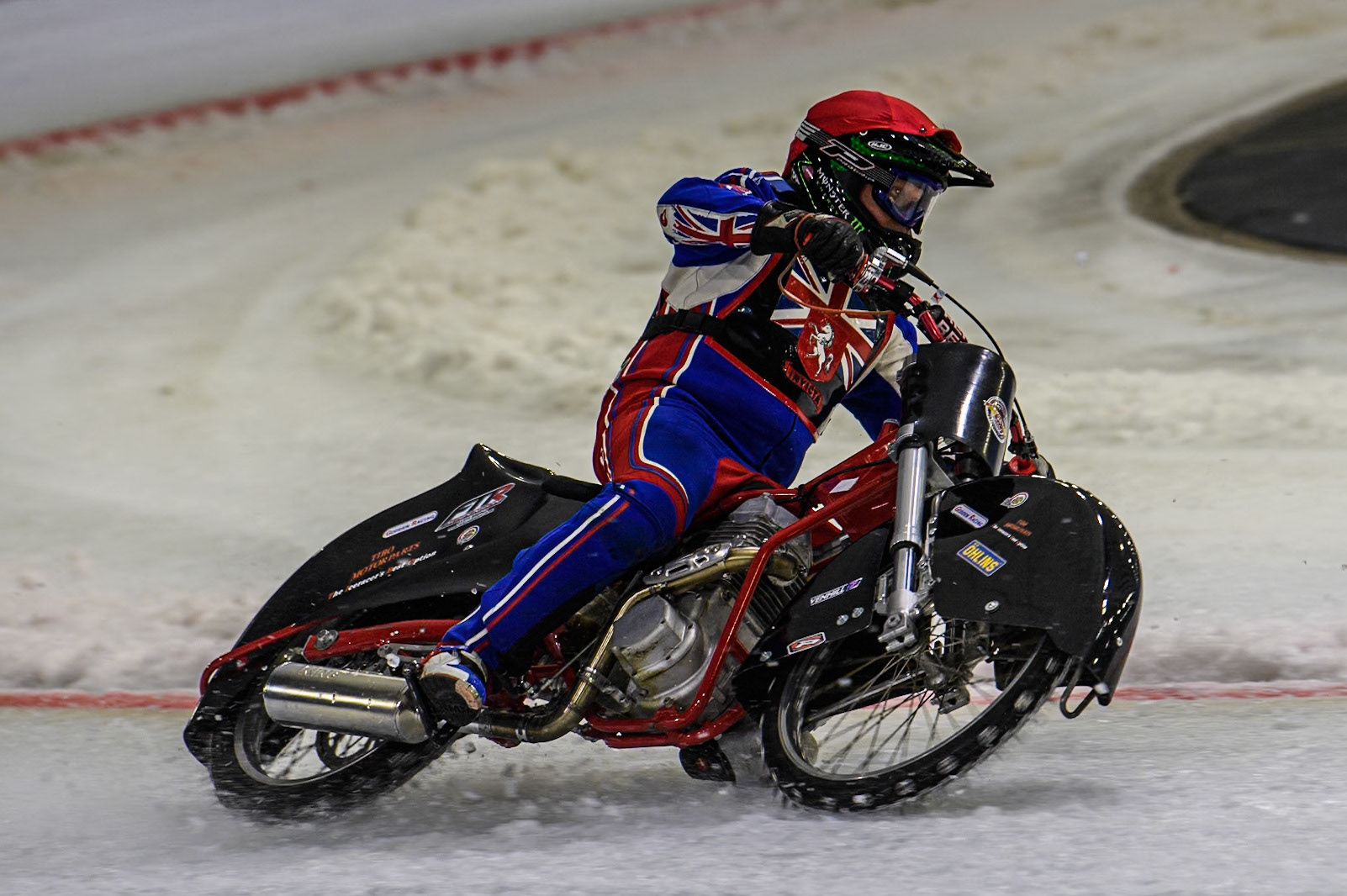 Rob Irving of Great Britain in action during the Roelof Thijs Bokaal, Ice Rink Thialf, Heerenveen, Netherlands on Friday 4th April 2025. (Photo: Ian Charles | MI News)