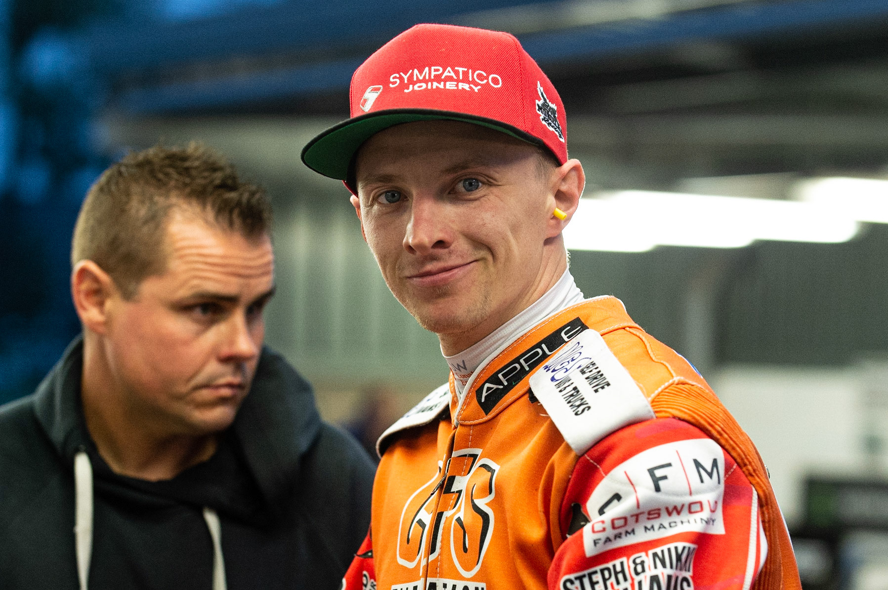 Photo by Ian Charles:

Tobiasz Musielak - Swindon Robins 

Belle Vue Aces v Swindon Robins, Supporters Cup Final 1st Leg, National Speedway Stadium, Manchester, Thursday, 12, September, 2019