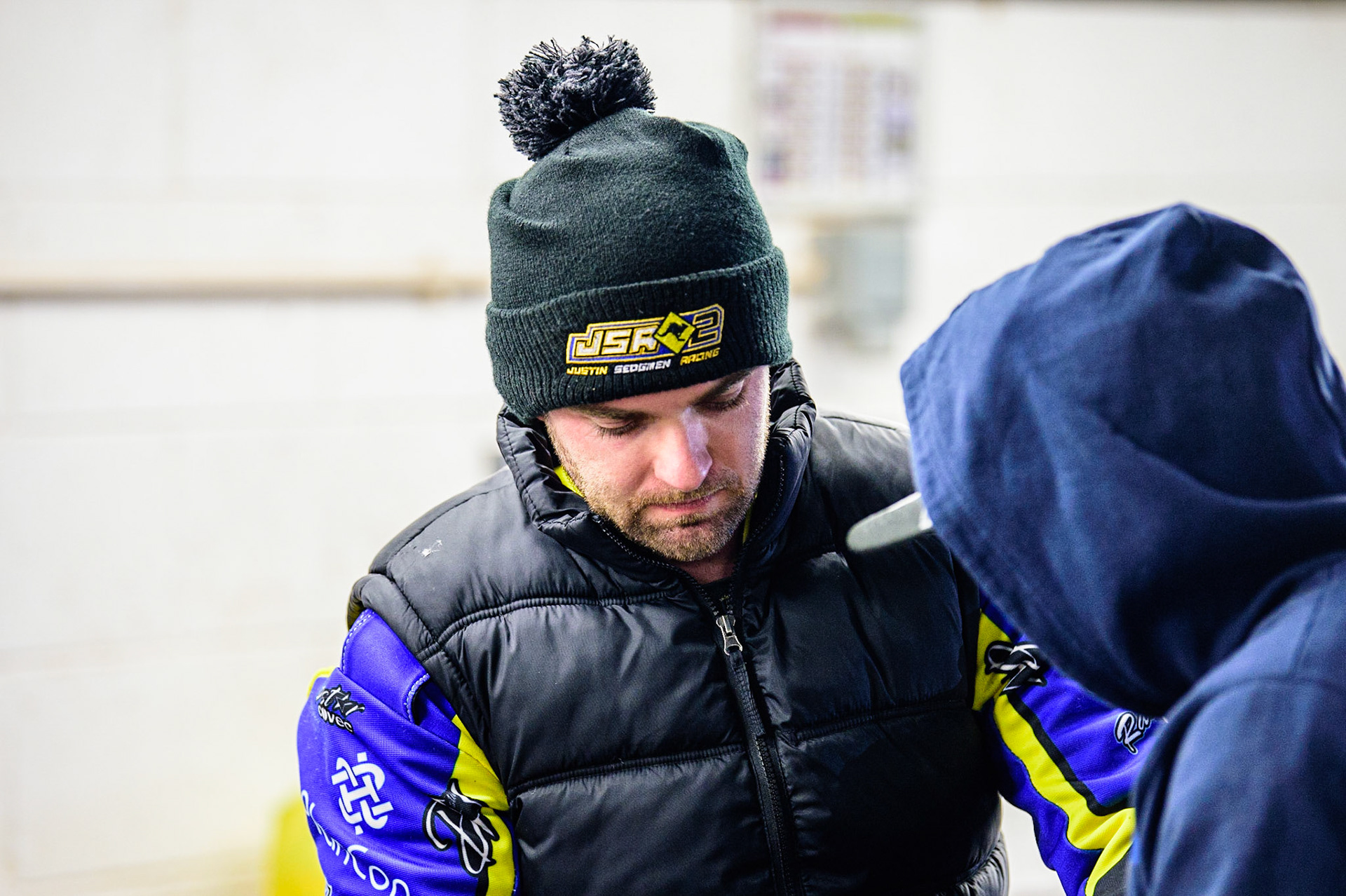 Justin Sedgmen - Sheffield TruPlant Tigers  during the SGB Premiership Grand Final 1st leg between Belle Vue Aces and Sheffield Tigers at the National Speedway Stadium, Manchester on Monday 10th October 2022. (Credit: Ian Charles | MI News)
