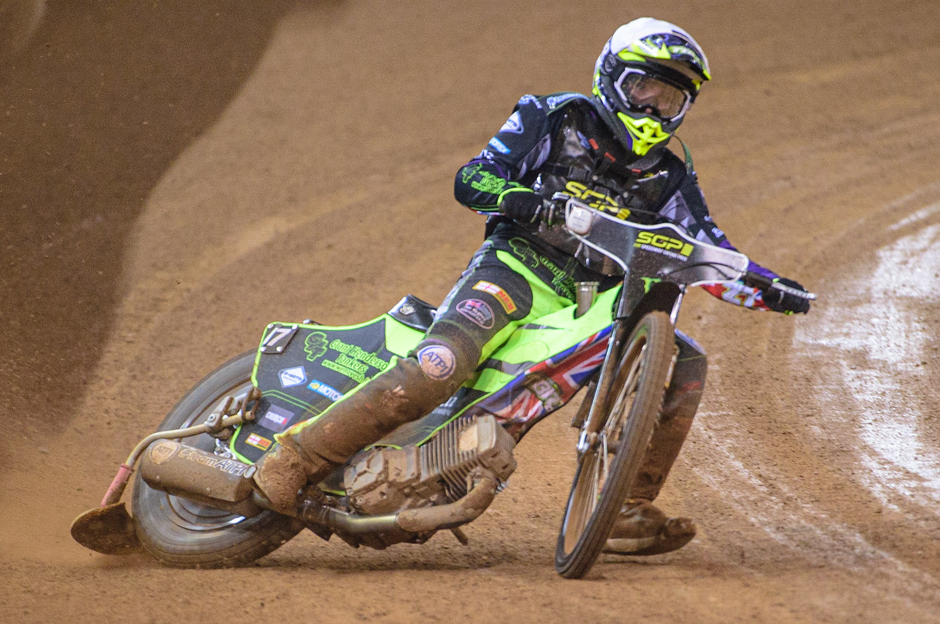 Tom Brennan (17) in action  during the FIM  Speedway Grand Prix of Great Britain at the Principality Stadium, Cardiff on Saturday 13th August 2022. (Credit: Ian Charles | MI News