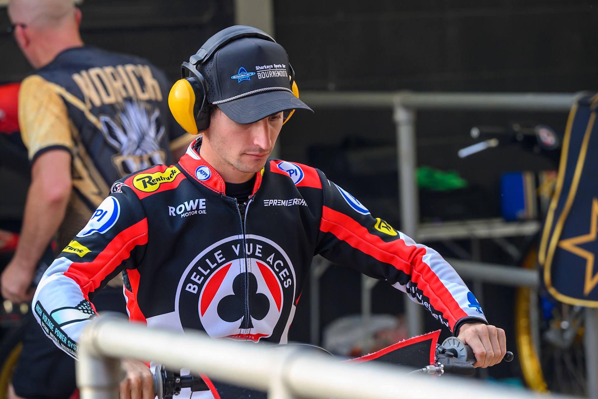 Zach Cook of Belle Vue Aces during the Rowe Motor Oil Premiership match between Belle Vue Aces and Leicester Lions at the National Speedway Stadium, Manchester on Monday 3rd August 2026. (Photo: Ian Charles | MI News)