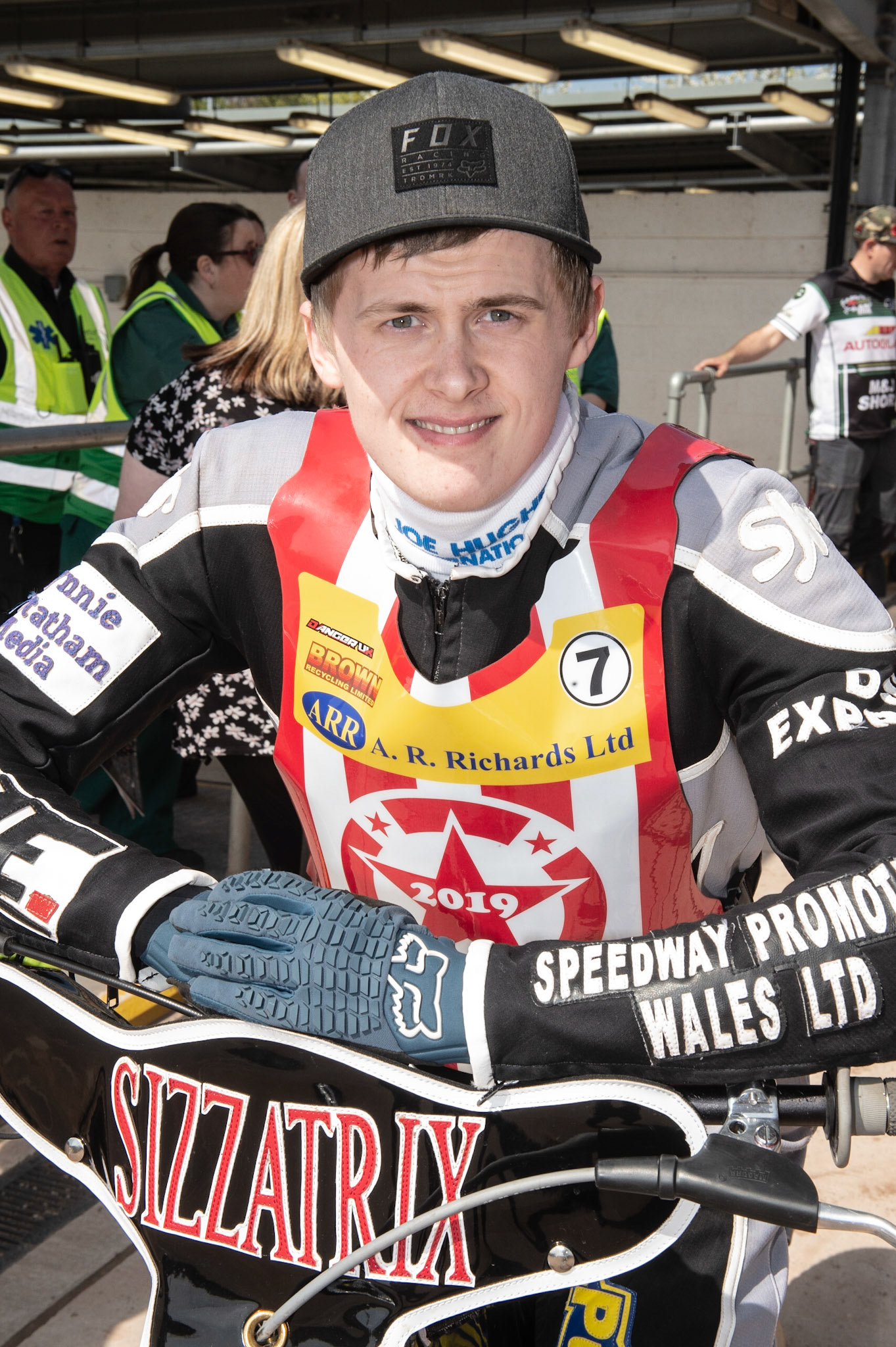 Photo: Ian Charles

Joe Alcock - Stoke Potters

Belle Vue Colts v Stoke Potters, National League, Belle Vue National Speedway Stadium, Manchester, Friday 19  April  2019