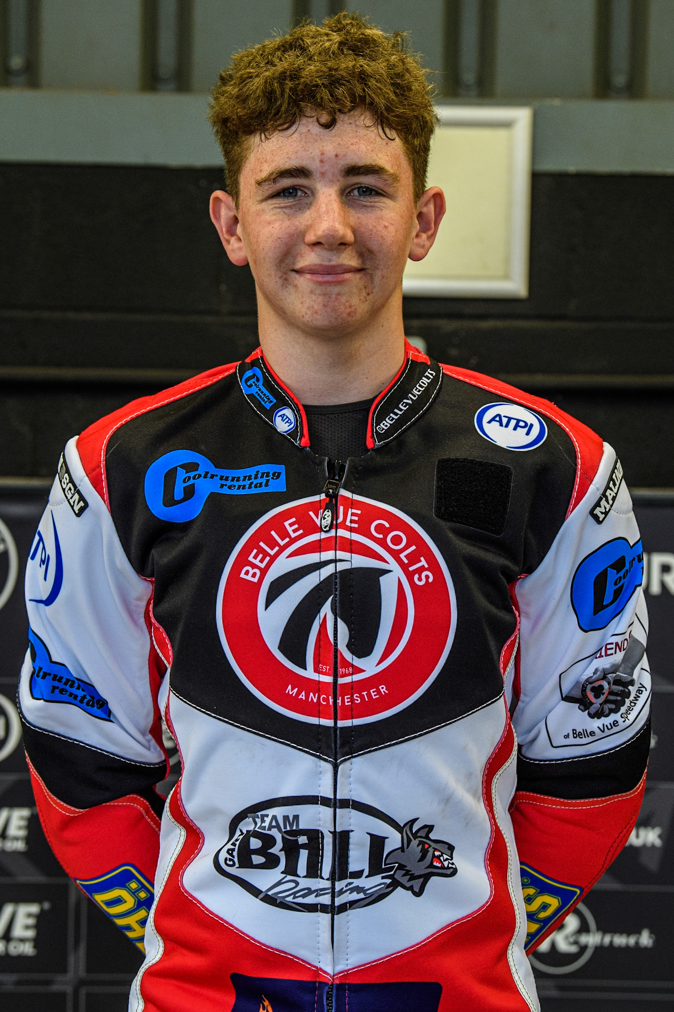 Belle Vue Colts' William Cairns during the WSRA National Development League match between Belle Vue Colts and Oxford Chargers at the National Speedway Stadium, Manchester on Friday 2nd August 2024. (Photo: Ian Charles | MI News)