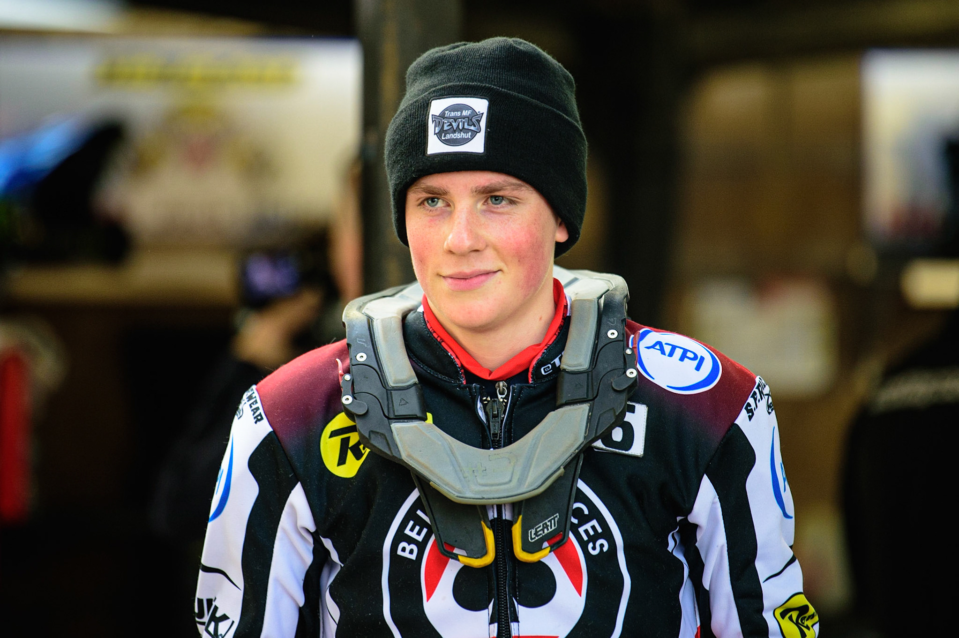 SHEFFIELD, UK. APR 14TH   Norick Blödorn  during the SGB Premiership League Cup match between Sheffield Tigers and Belle Vue Aces at Owlerton Stadium, Sheffield on Thursday 14th April 2022. (Credit: Ian Charles | MI News)