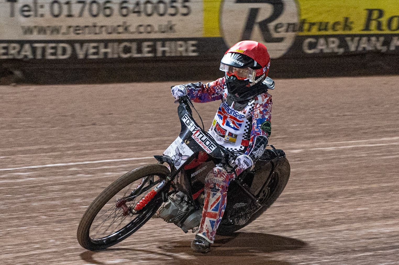 Photo: Ian CharlesEthan Hoare in action  (125cc B Class)British Youth Speedway Championship (Round 5), National Speedway Stadium, Manchester Saturday  10  October  2020