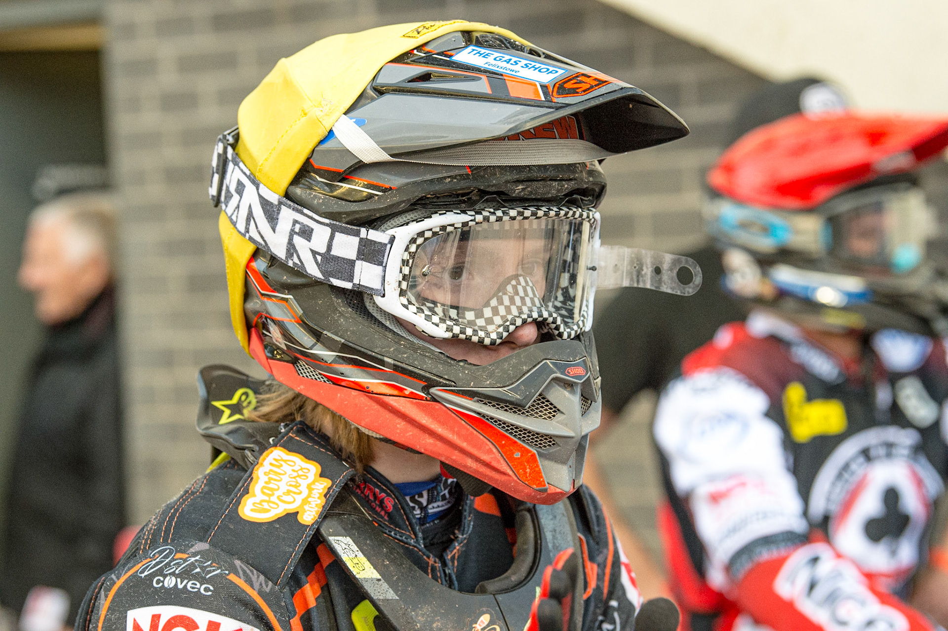 MANCHESTER, UK. JUN 13TH Drew Kemp  during the SGB Premiership match between Belle Vue Aces and Wolverhampton  Wolves at the National Speedway Stadium, Manchester on Monday 13th June 2022. (Credit: Ian Charles | MI News)