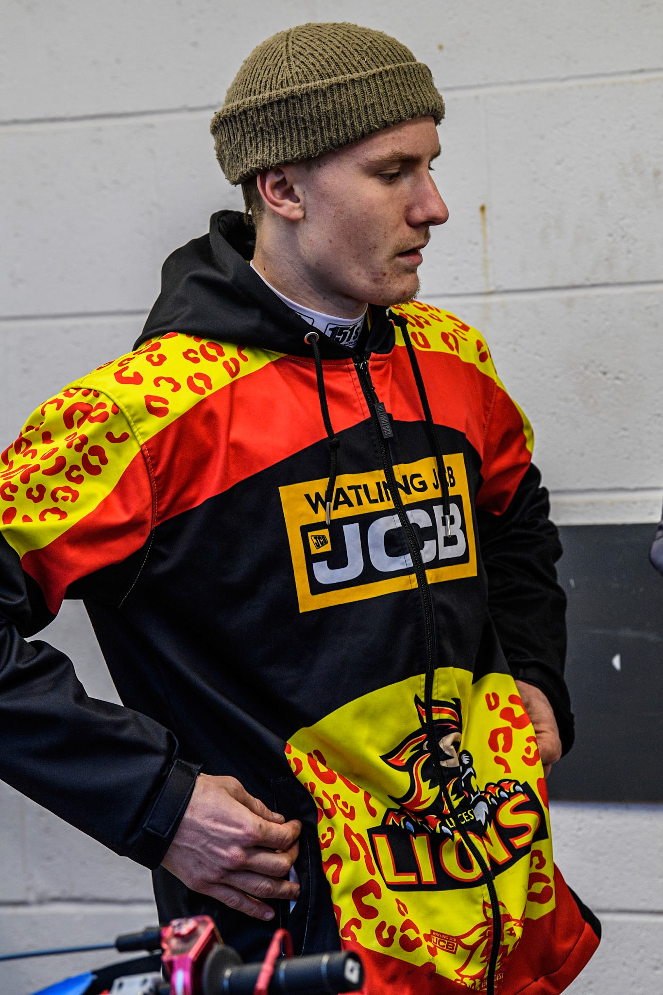 Drew Kemp of Leicester Lions during the Rowe Motor Oil Premiership match between Belle Vue Aces and Leicester Lions at the National Speedway Stadium, Manchester on Saturday 6th April 2024. (Photo: Ian Charles | MI News)