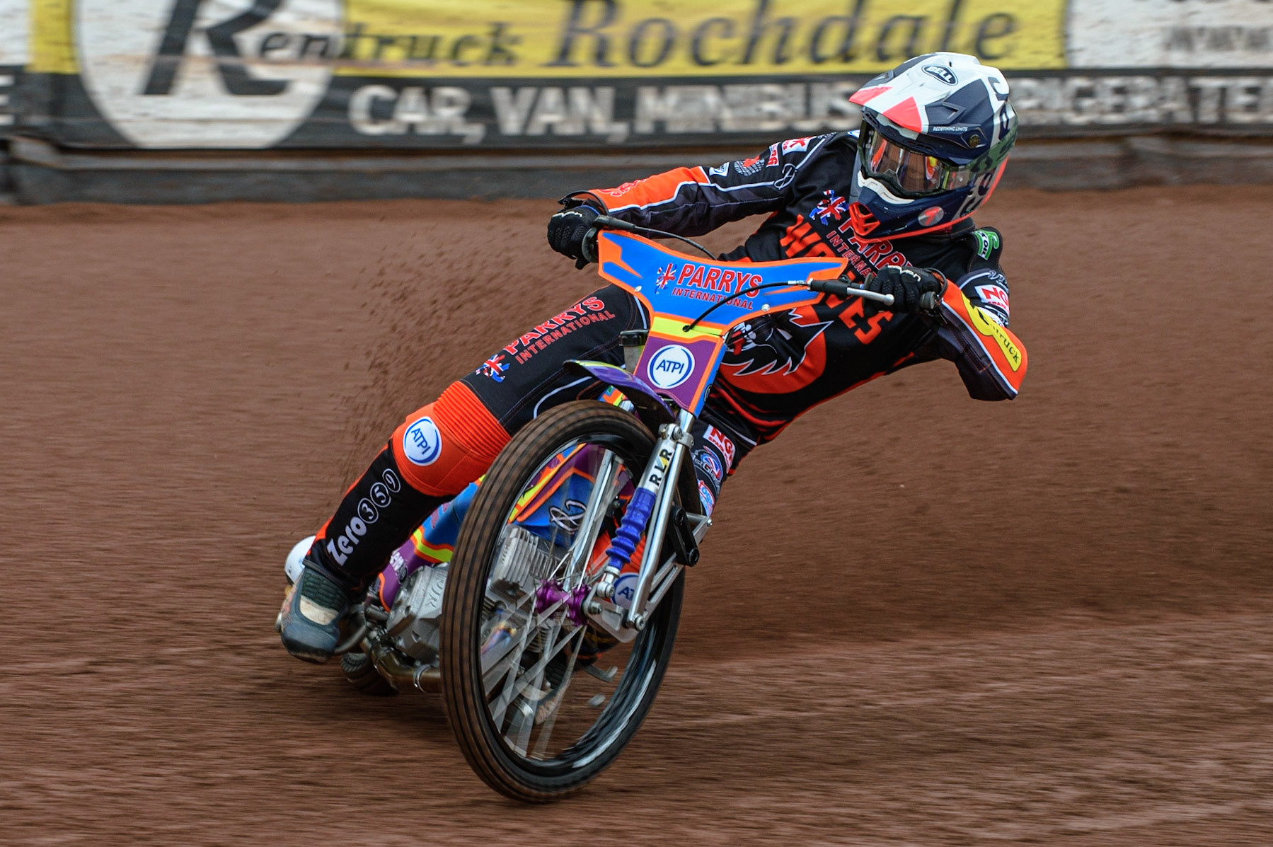 Photo: Ian CharlesRory Schlein In ActionDiscovery Networks Eurosport Speedway Season Launch, National Speedway Stadium, Manchester Wednesday  12  May  2021