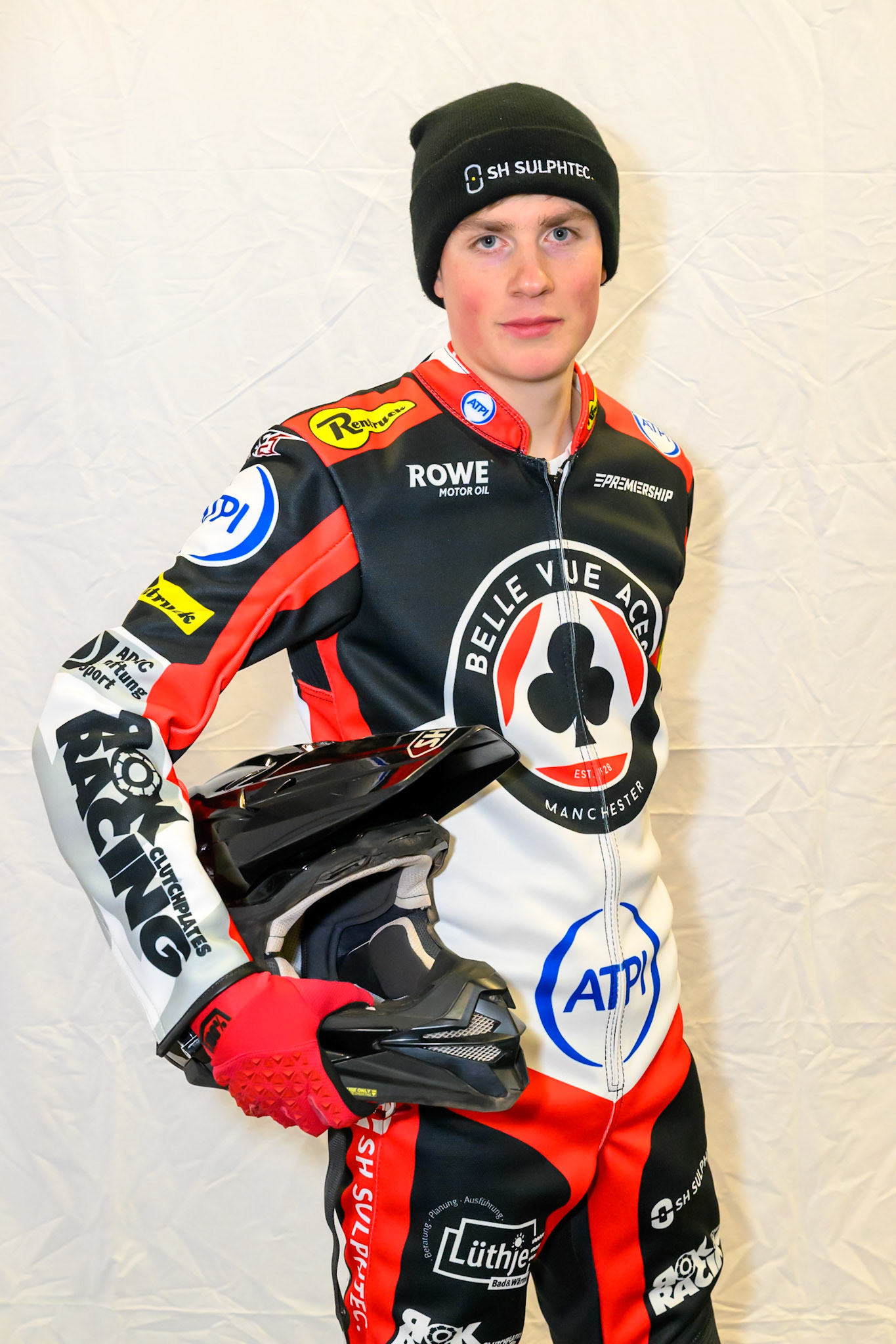 Norick Blodorn of Belle Vue Aces during the Knockout Cup, Northern Section match between Belle Vue Aces and Sheffield Tigers at the National Speedway Stadium, Manchester on Monday 30th March 2026. (Photo: Ian Charles | MI News)