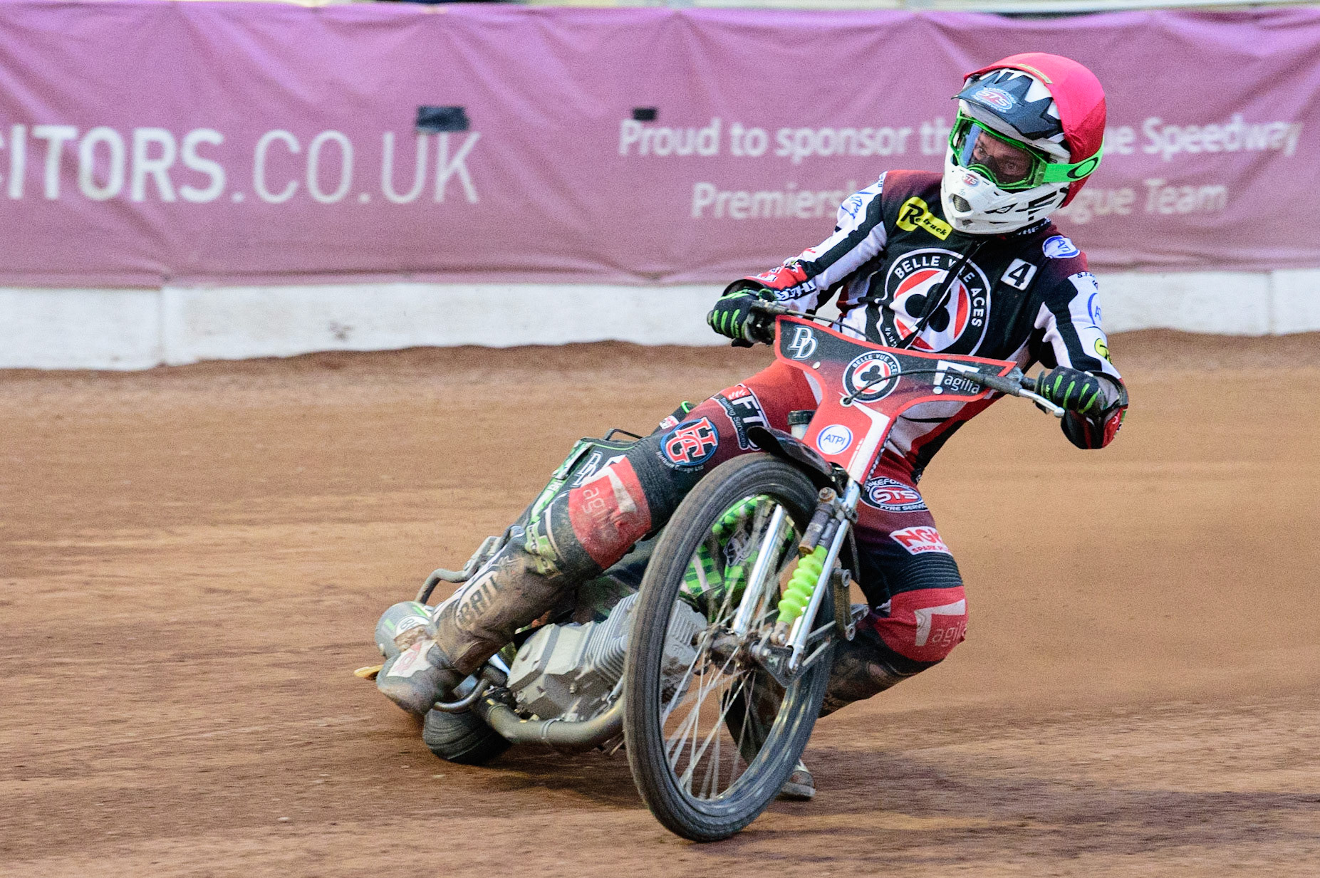 MANCHESTER, UK. JUL 5TH  Charles Wright  in action  for Belle Vue ATPI Aces   during the SGB Premiership match between Belle Vue Aces and Sheffield Tigers at the National Speedway Stadium, Manchester on Tuesday 5th July 2022. (Credit: Ian Charles | MI News)