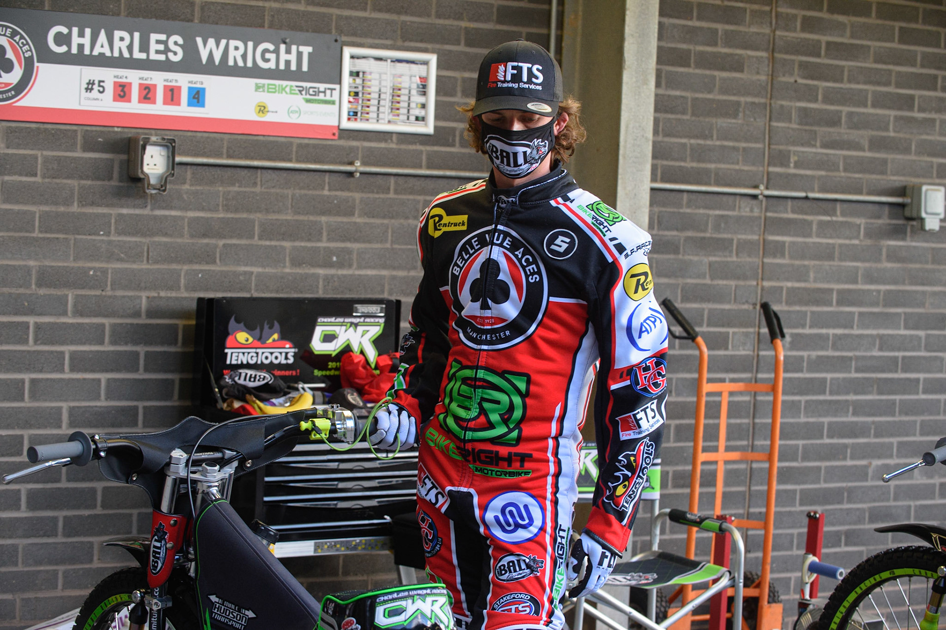 Photo: Ian CharlesBelle Vue Aces v Sheffield Tigers, British Speedway Premier League, National Speedway Stadium, Manchester Monday  17  May  2021