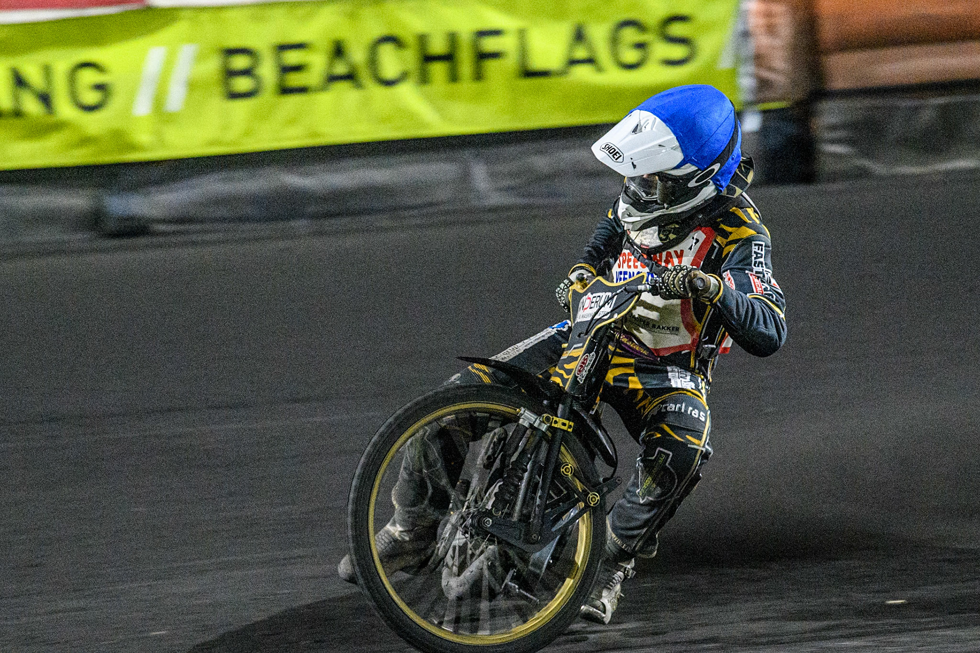 Victor Larsen of Denmark in action during the Golden JOPA Helmet at Sportpark Veenoord, Veenoord, Netherlands on Saturday 21st September 2024. (Photo: Ian Charles | MI News)