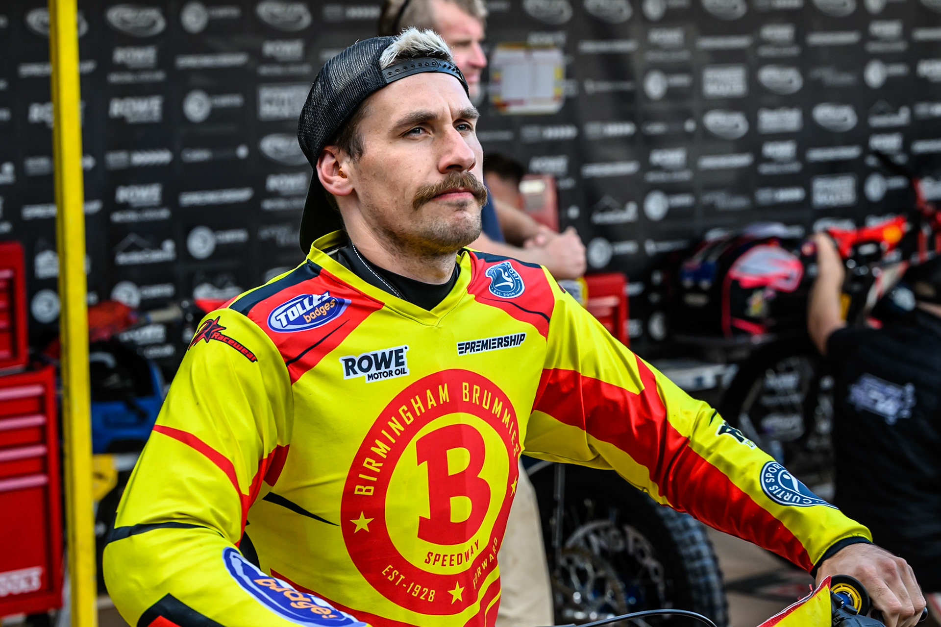 Birmingham Brummies' Paco Castagna during the Rowe Motor Oil Premiership match between Birmingham Brummies and Belle Vue Aces at Perry Barr Stadium, Birmingham on Monday 28th July 2025. (Photo: Ian Charles | MI News)