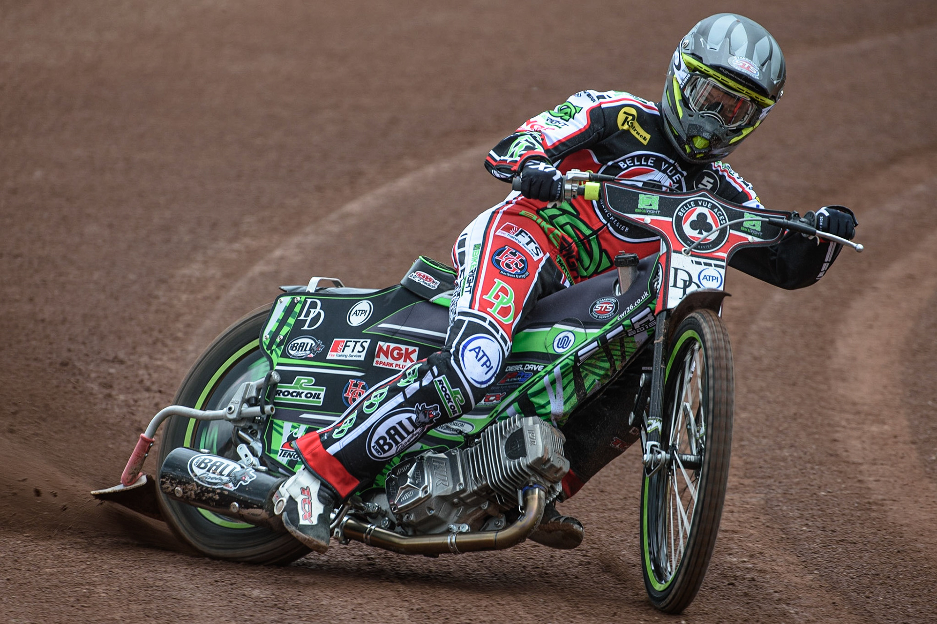 Photo: Ian CharlesCharles Wright in actionBelle Vue Press &amp; Practice Day, National Speedway Stadium, Manchester Thursday  13  May  2021