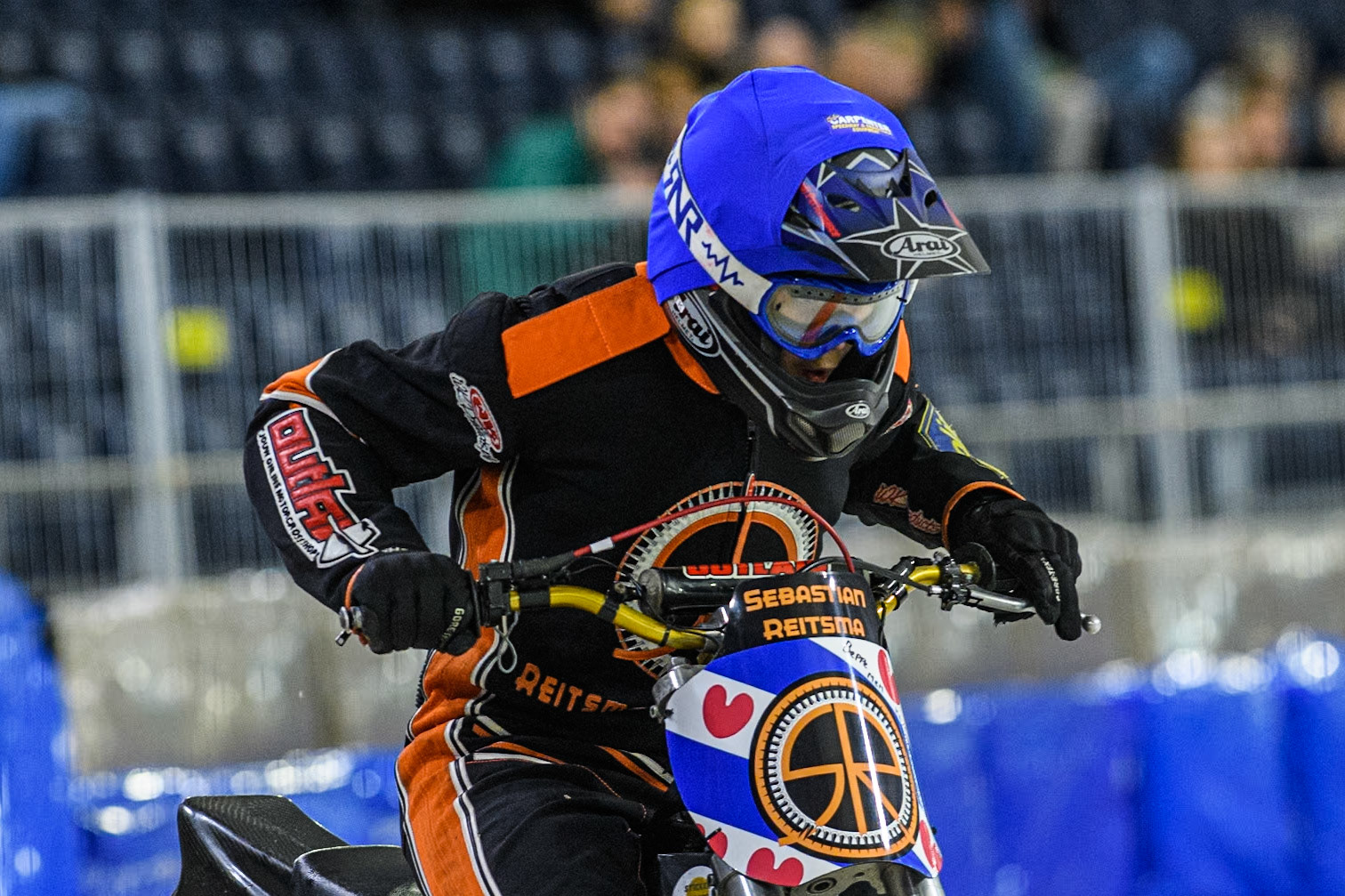 Sebastian Reitsma of The Netherlands during the Roelof Thijs Bokaal at Ice Rink Thialf, Heerenveen, The Netherlands on Friday 5th April 2024. (Photo: Ian Charles | MI News)