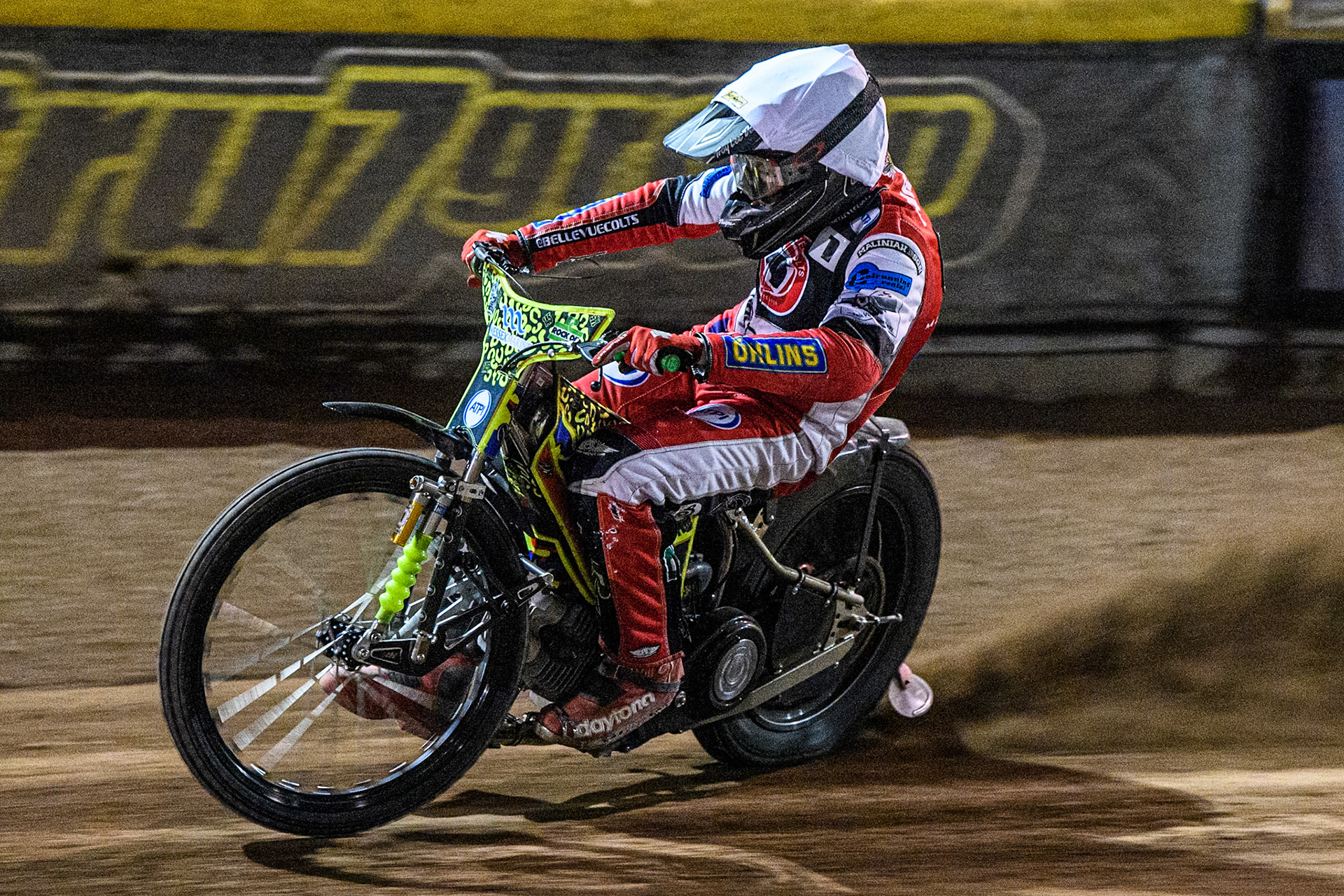 Belle Vue Colts' William Cairns in action during the WSRA National Development League match between Steelers and Belle Vue Colts at Owlerton Stadium, Sheffield on Monday 5th May 2025. (Photo: Ian Charles | MI News)