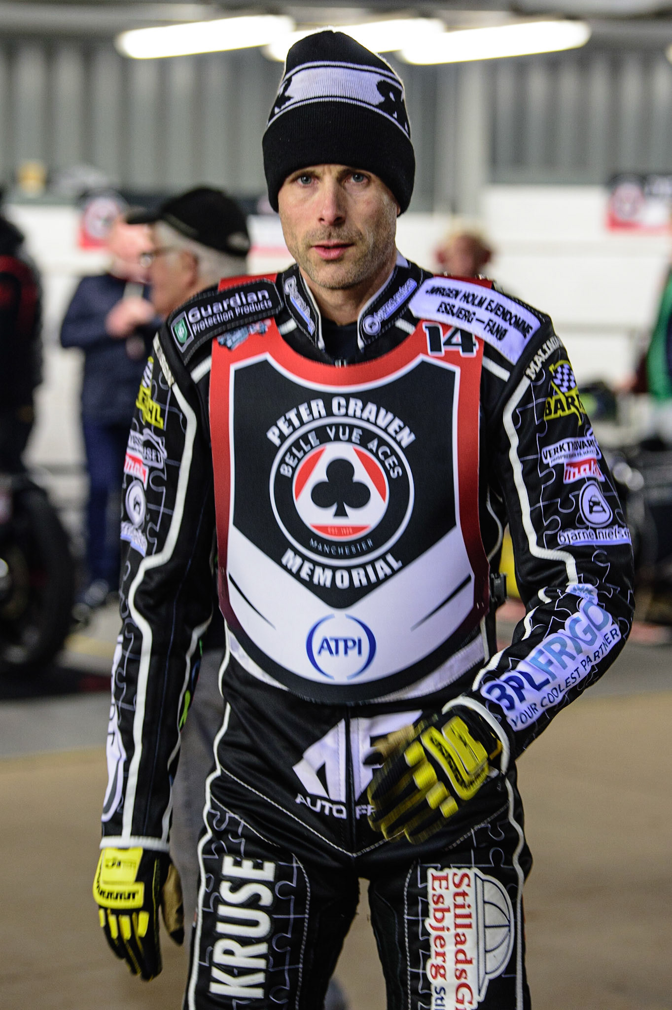 MANCHESTER, UK. MAR 21ST. Niels-Kristian Iversen during the ATPI Peter Craven Memorial Trophy at the National Speedway Stadium, Manchester on Monday 21st March 2022. (Credit: Ian Charles | MI News)