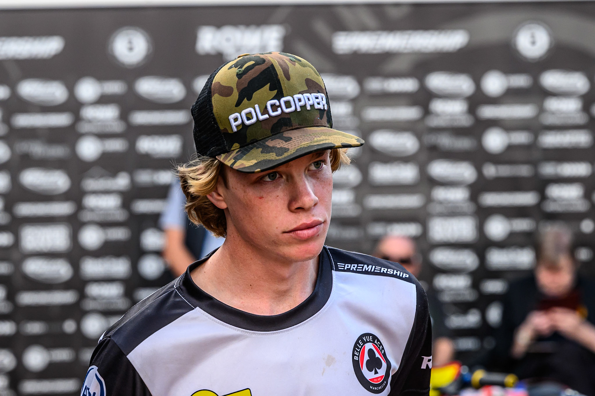 Belle Vue Aces' Tate Zischke during the Rowe Motor Oil Premiership match between Birmingham Brummies and Belle Vue Aces at Perry Barr Stadium, Birmingham on Monday 28th July 2025. (Photo: Ian Charles | MI News)