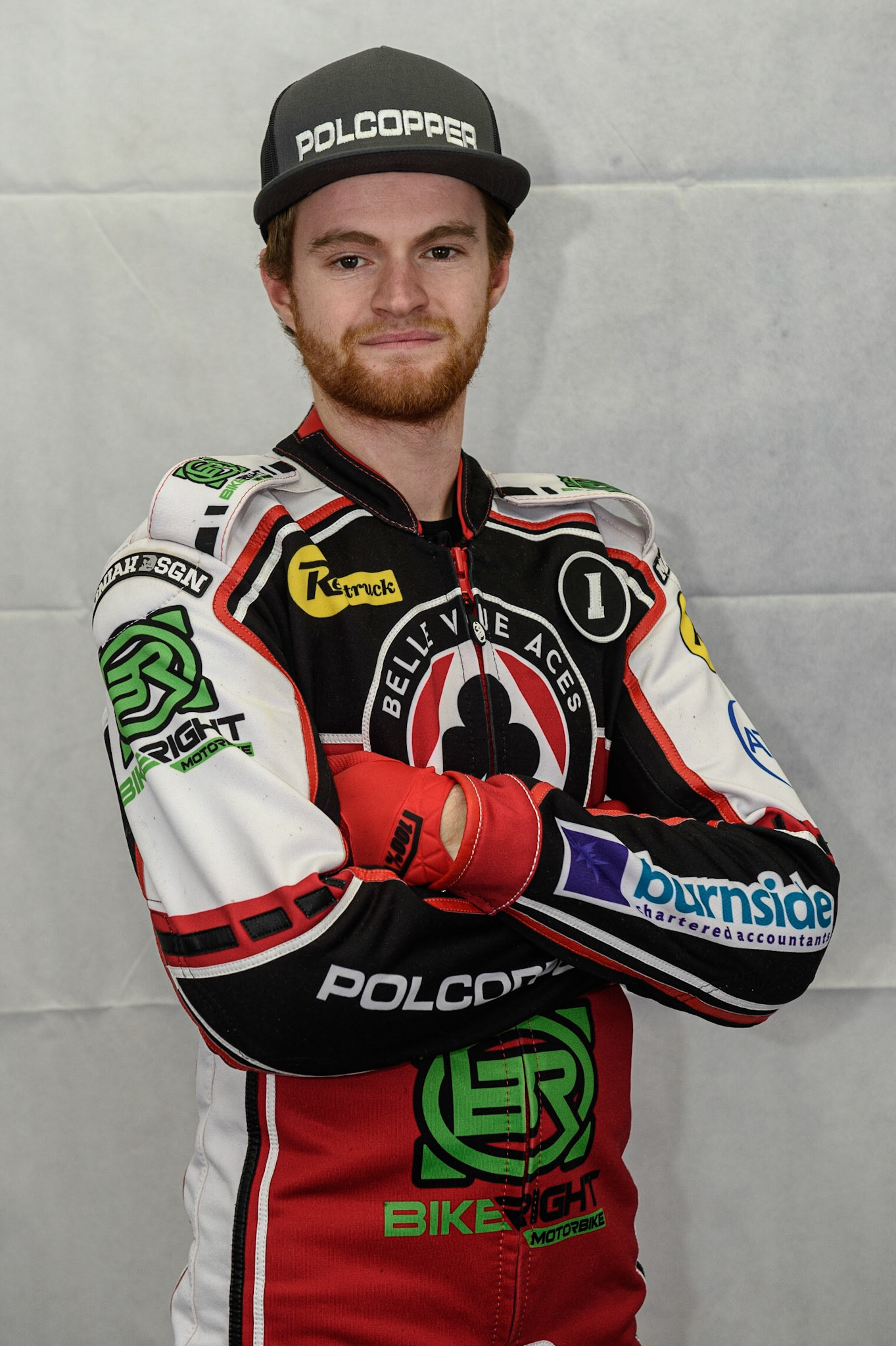 Photo: Ian CharlesBrady Kurtz - Belle Vue AcesBelle Vue Press &amp; Practice, , National Speedway Stadium, Manchester Thursday  13  May  2021