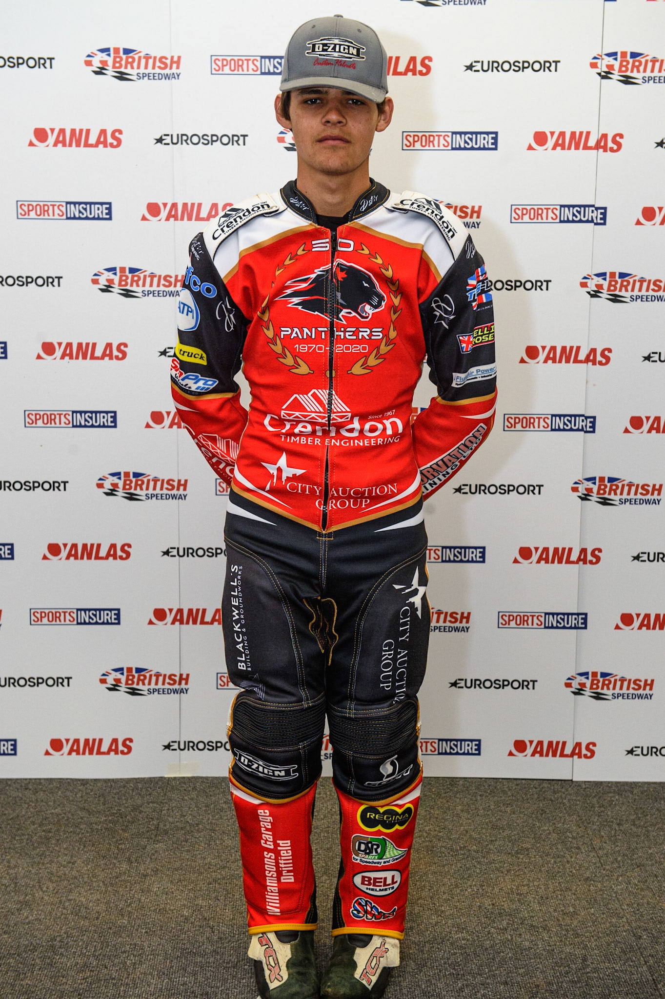 Photo: Ian CharlesJordan Palin, Rising Star of Peterborough PanthersDiscovery Networks Eurosport Speedway Season Launch, National Speedway Stadium, Manchester Wednesday  12  May  2021