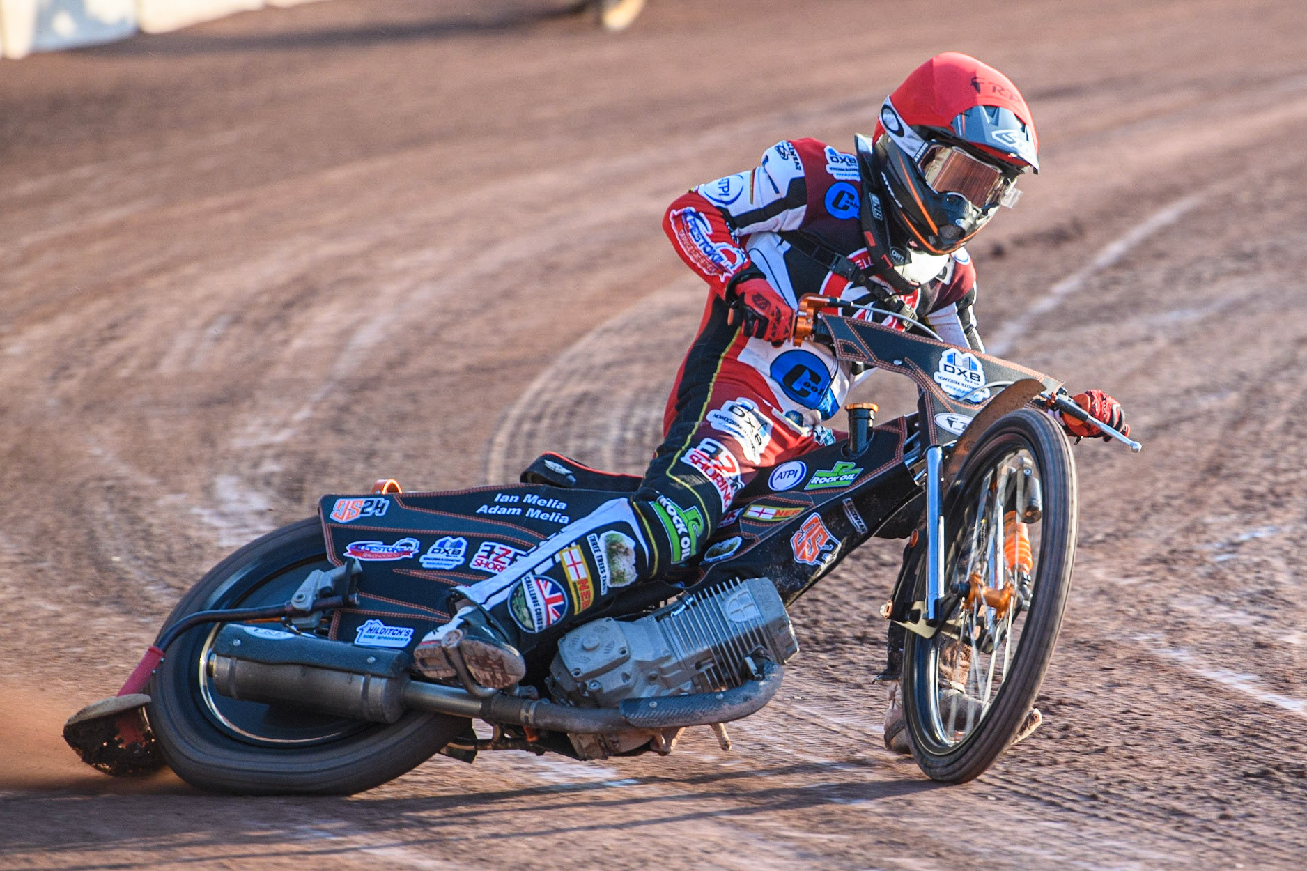 Jack Smith in action  for Belle Vue Cool Running Colts during the National Development League match between Belle Vue Colts and Kent Royals at the National Speedway Stadium, Manchester on Friday 7th July 2023. (Photo: Ian Charles | MI News)