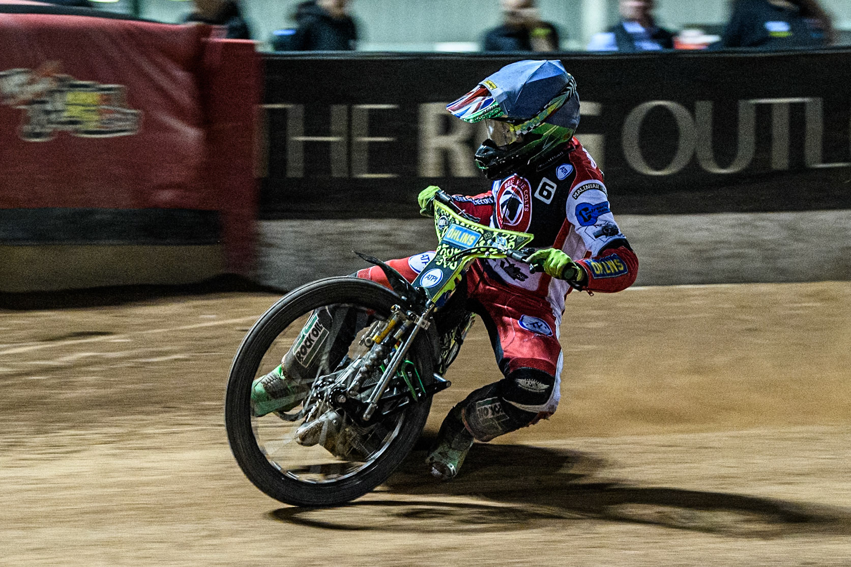 Belle Vue Colts' William Cairns in action during the WSRA National Development League match between Belle Vue Aces and Edinburgh Monarchs at the National Speedway Stadium, Manchester on Friday 30th August 2024. (Photo: Ian Charles | MI News)