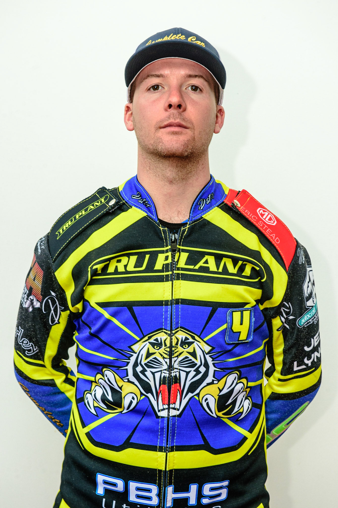 MANCHESTER, UK. APRIL 12TH: Kyle Howarth, Captain of Sheffield Tigers at the Discovery Networks Eurosport Speedway Season Launch at the National Speedway Stadium, Manchester on Tuesday 12th April 2022 (Credit: Ian Charles | MI News)