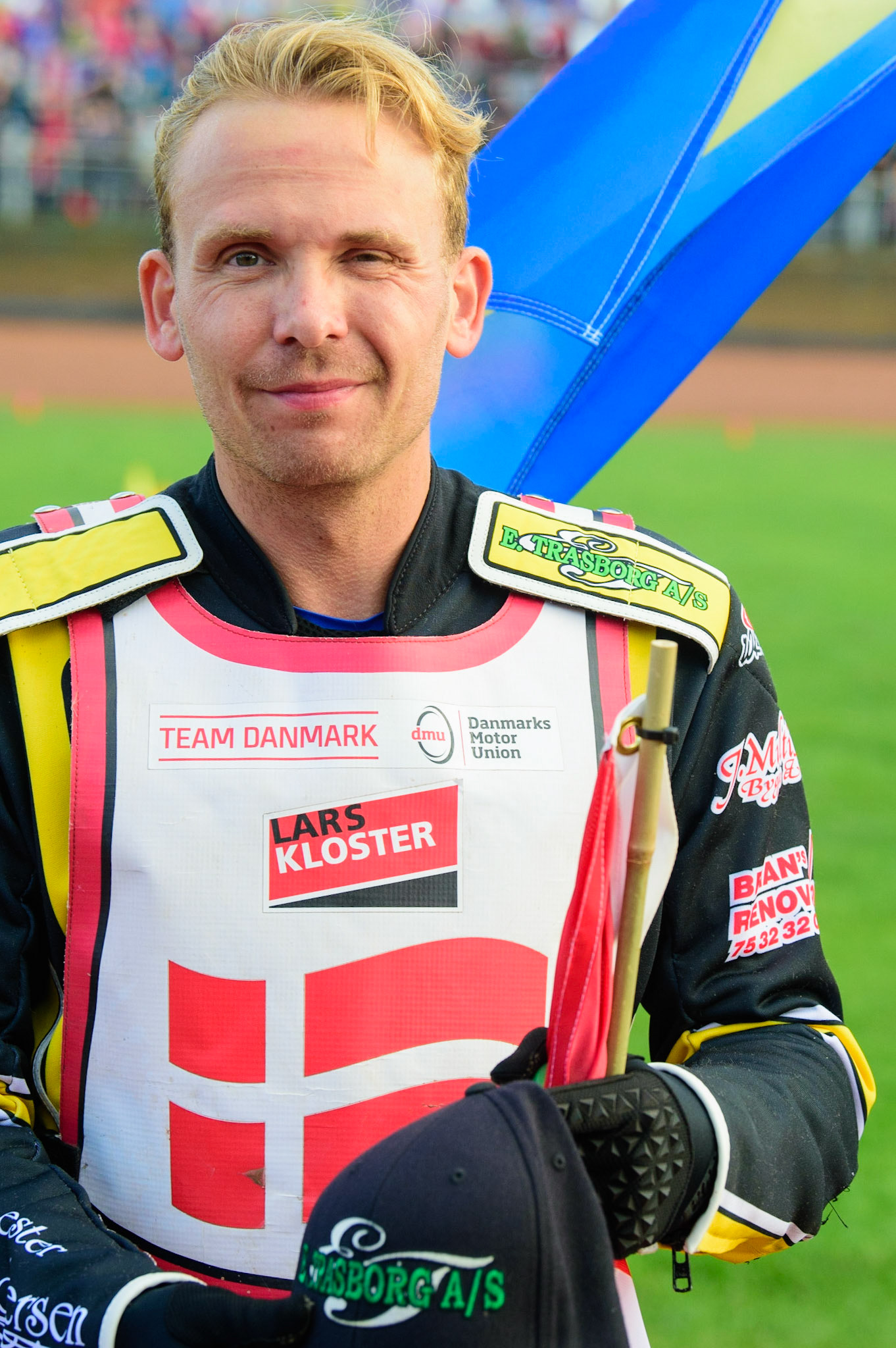 Micael Jepsen Jensen (Denmark) during the FIM Speedway Grand Prix Challenge at the Peugeot Ashfield Stadium, Glasgow on Saturday 20th August 2022. (Credit: Ian Charles | MI News)