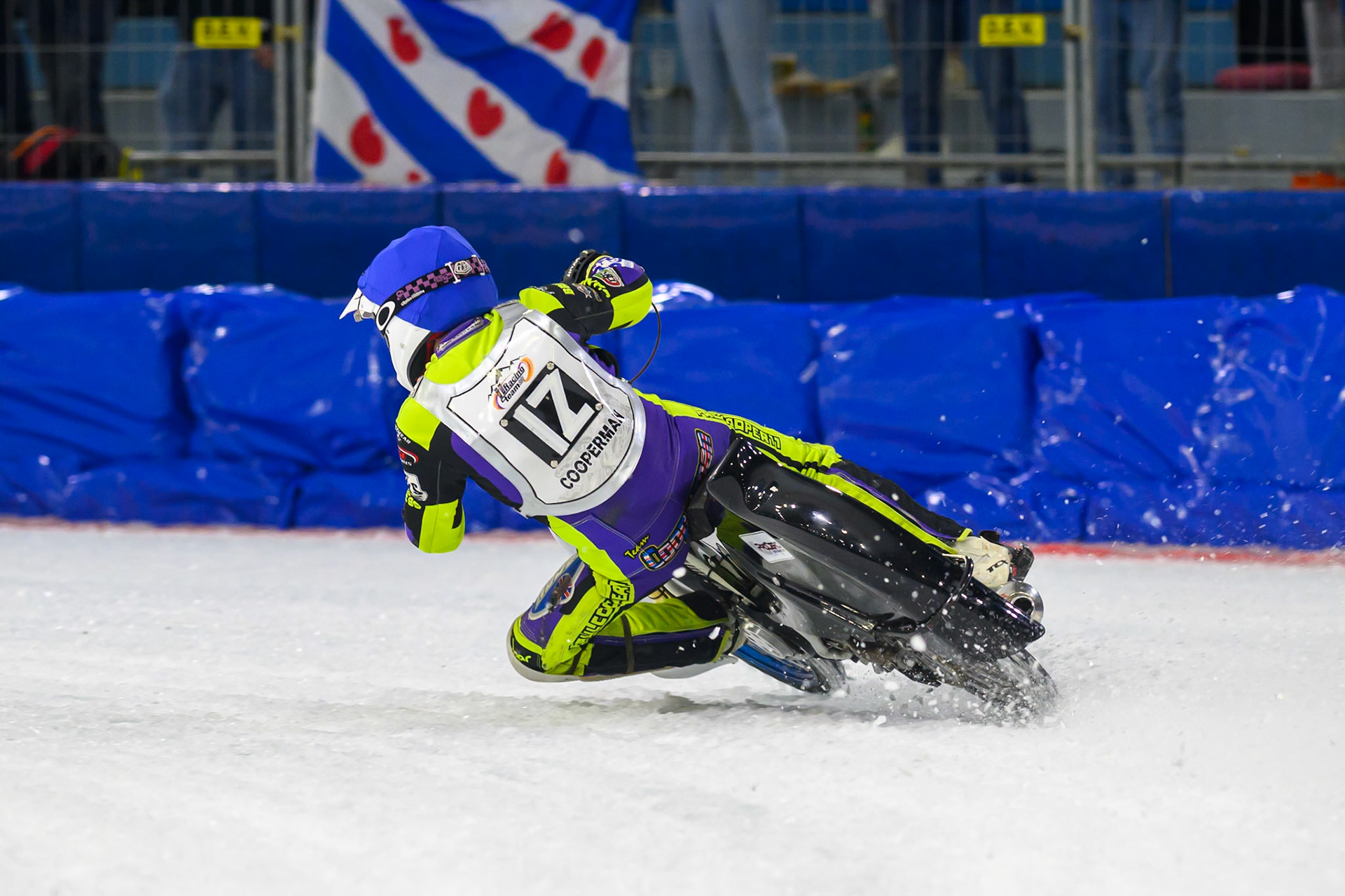 Paul Cooper of Great Britain in action during the ROELOF THIJS BOKAAL at Ice Rink Thialf, Heerenveen on Friday 10th April 2026.  (Photo: Ian Charles | MI News)