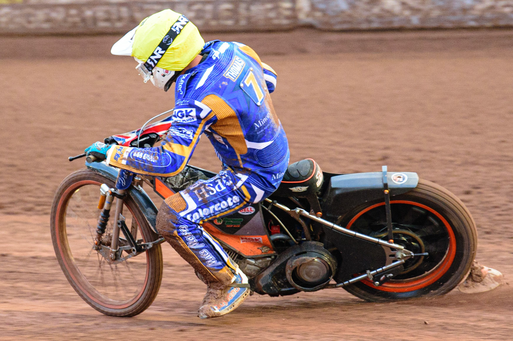 MANCHESTER, UK. MAY 16TH Jack Thomas  in action  for King’s Lynn Minors &amp; Brady Stars  during the SGB Premiership match between Belle Vue Aces and King's Lynn Stars at the National Speedway Stadium, Manchester on Monday 16th May 2022. (Credit: Ian Charles | MI News)