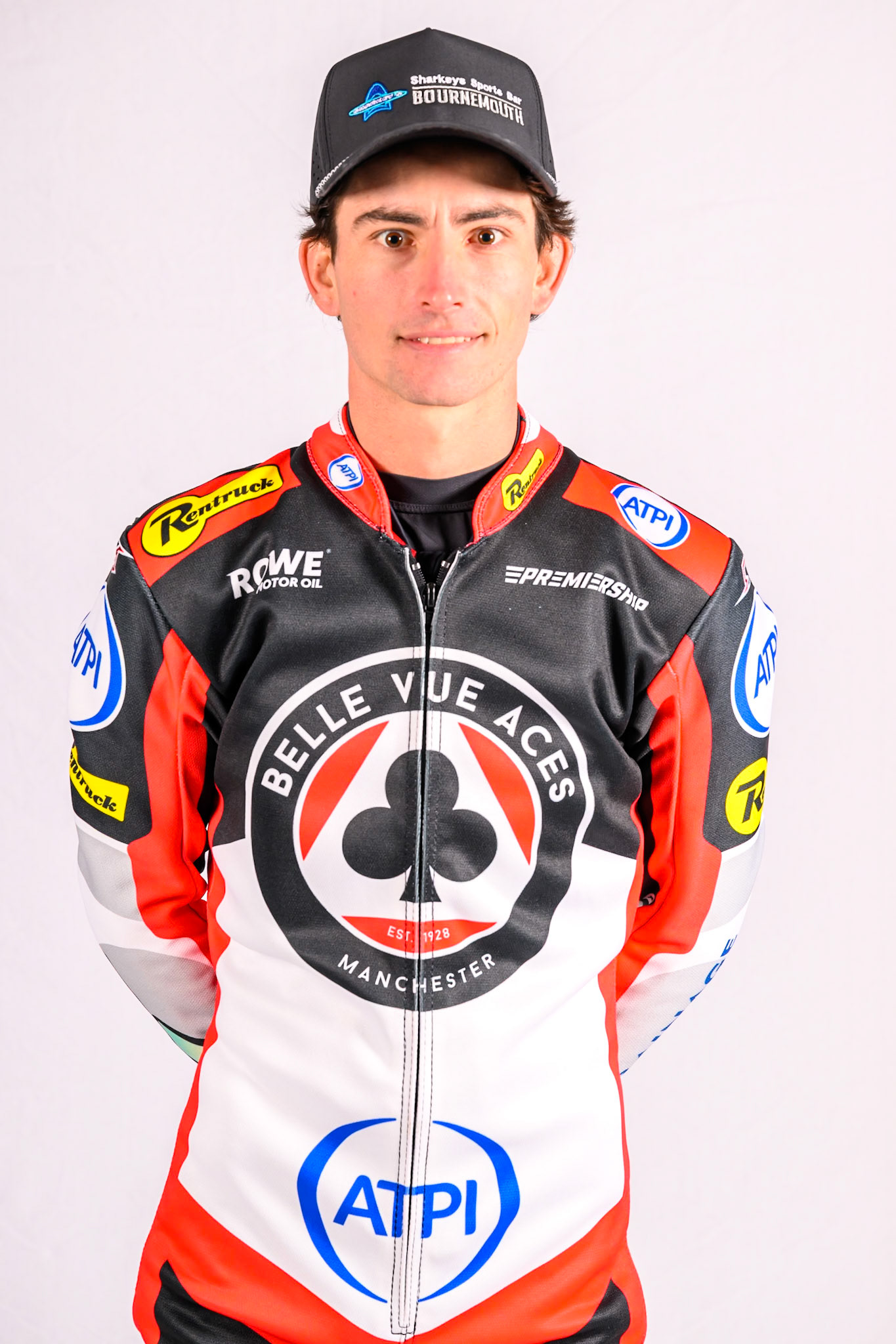 Zach Cook of Belle Vue Aces during the Belle Vue Aces Media Day at the National Speedway Stadium, Manchester on Wednesday 11th March 2026. (Photo: Ian Charles | MI News)