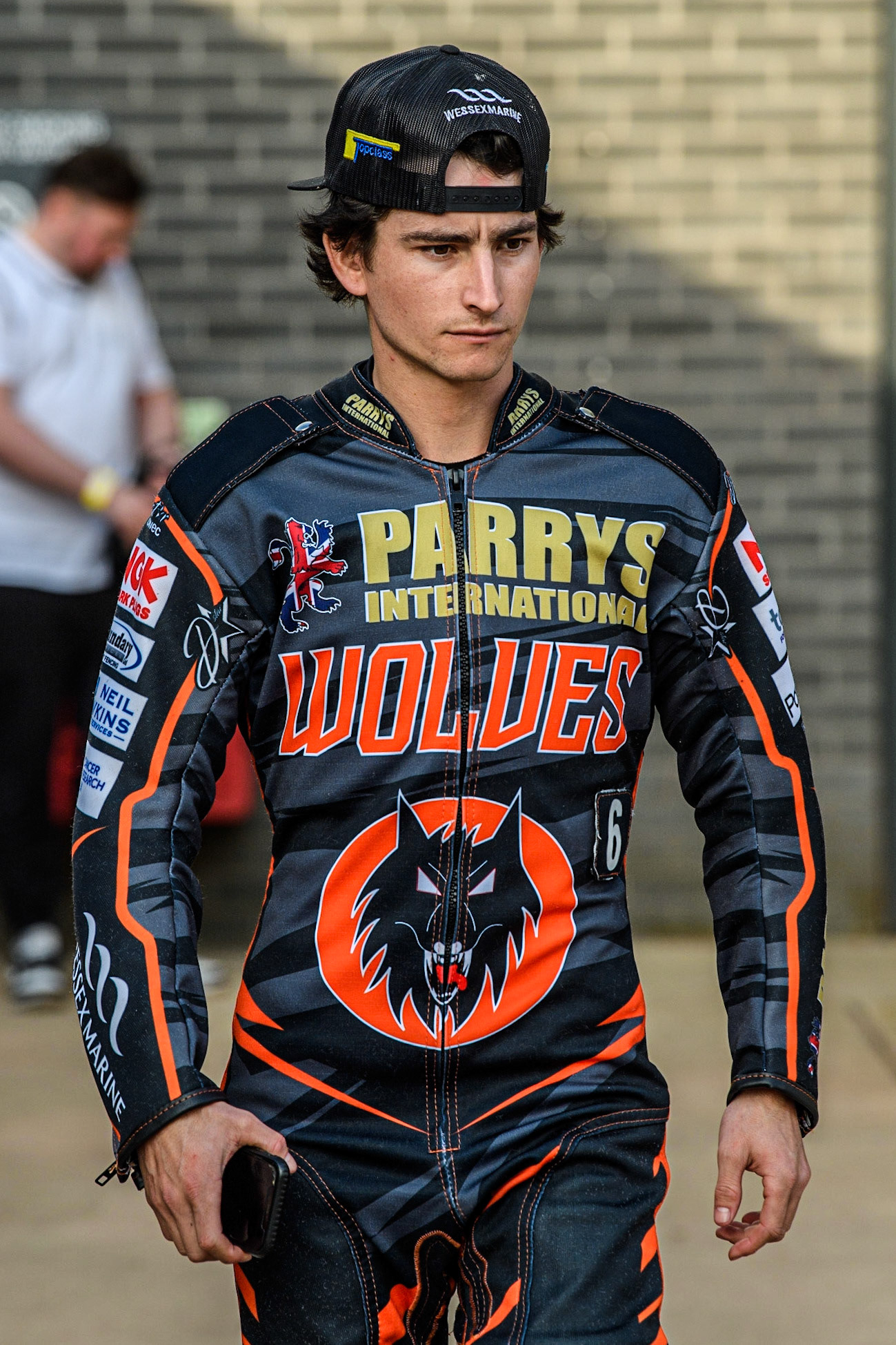 Zach Cook - Parry's International Wolves during the Sports Insure Premiership Knock Out Cup Quarter Final 2nd Leg between Belle Vue Aces and Wolverhampton Wolves at the National Speedway Stadium, Manchester on Thursday 18th May 2023. (Photo: Ian Charles | MI News)