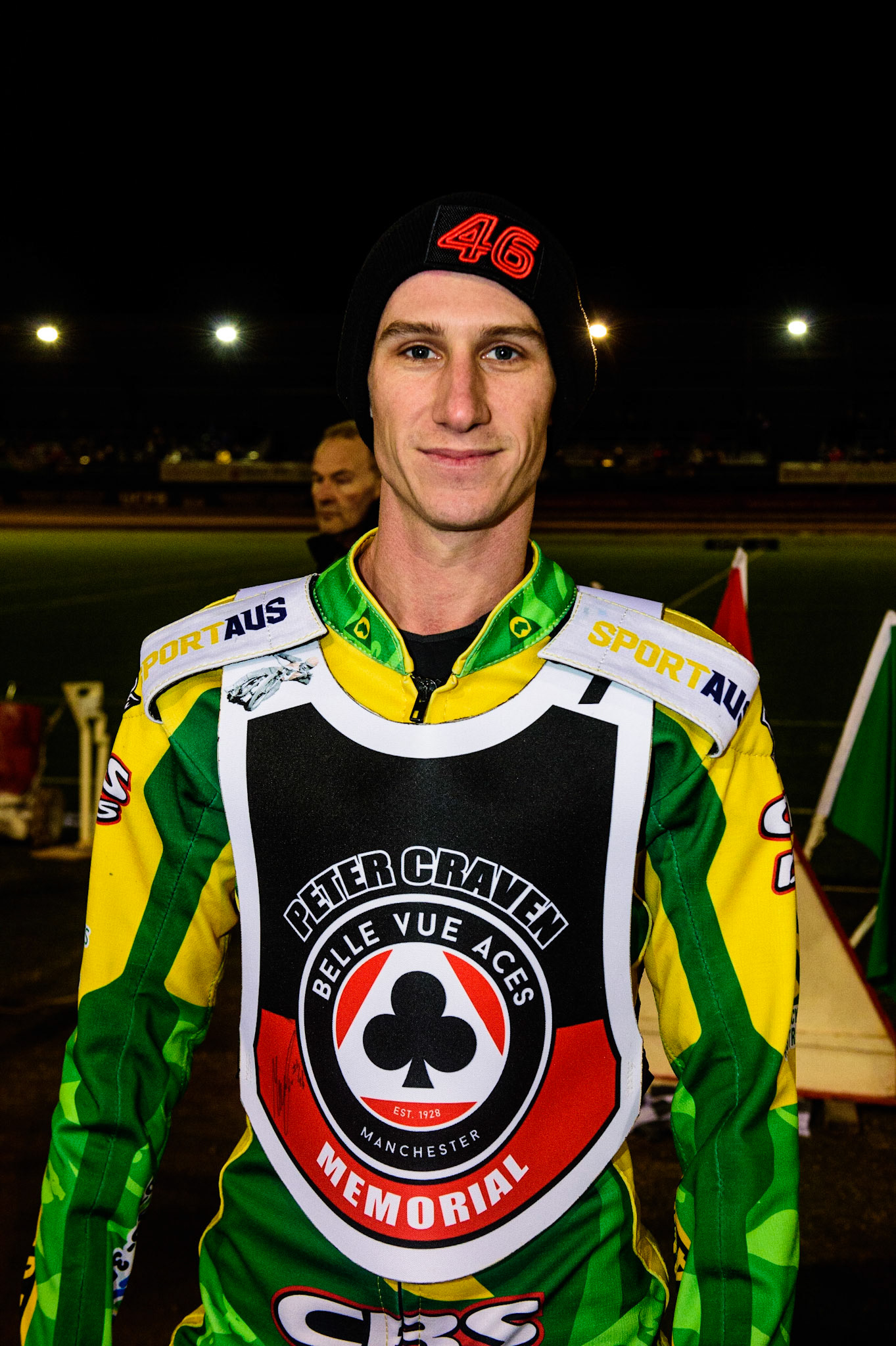 MANCHESTER, UK. OCT 23RD  Max Fricke  during the Peter Craven Memorial Trophy event at the National Speedway Stadium, Manchester on Saturday 23rd October 2021. (Credit: Ian Charles | MI News)