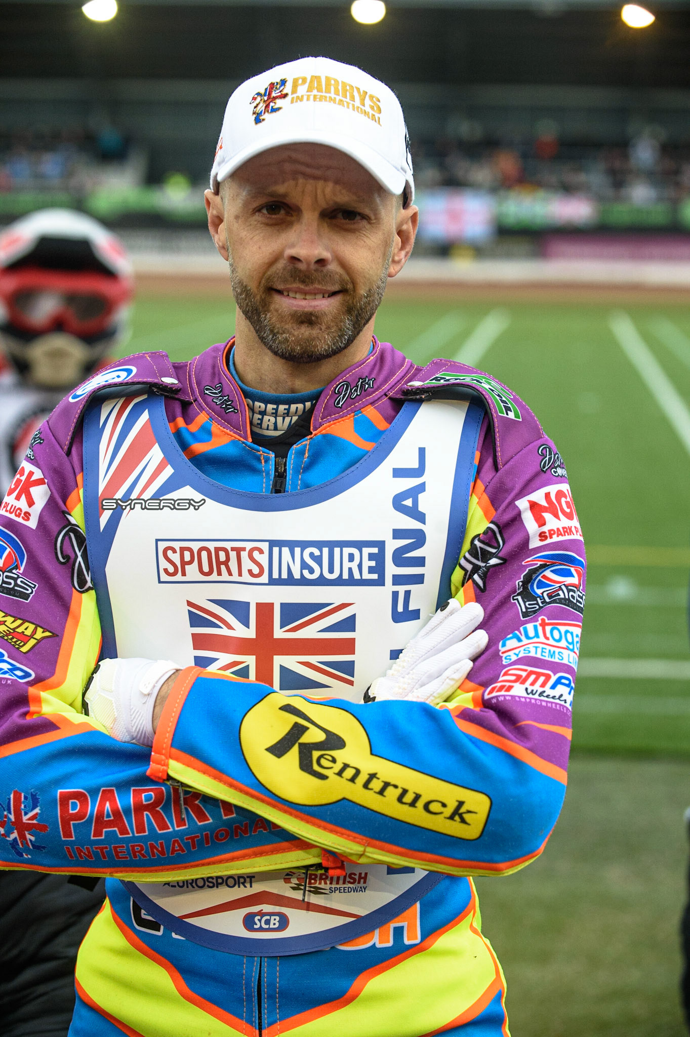 MANCHESTER, UK. AUGUST 16TH   Rory Schlein  - defending Champion during the Sports Insure British Speedway Finals at the National Speedway Stadium, Manchester on Monday 16th August 2021. (Credit: Ian Charles | MI News)