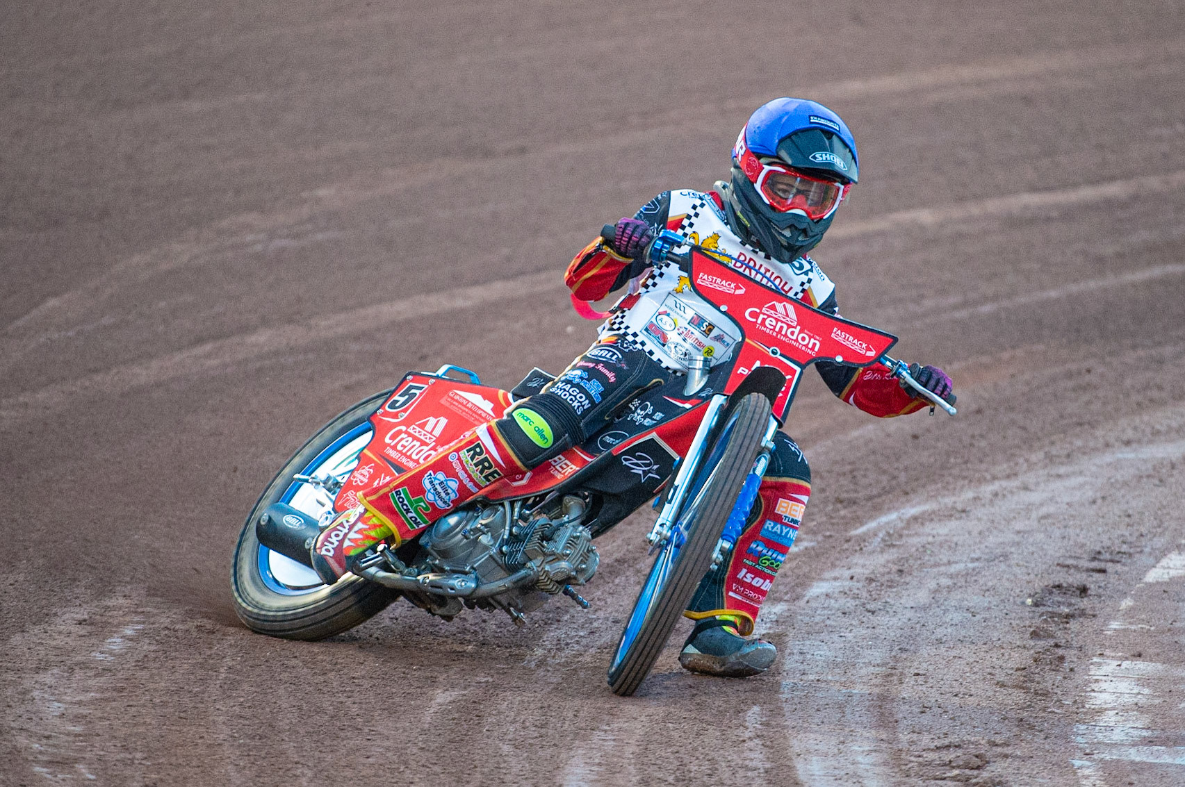 Photo: Ian CharlesMax Perry in action  (125cc A Class)British Youth Speedway Championship (Round 5), National Speedway Stadium, Manchester Saturday  10  October  2020