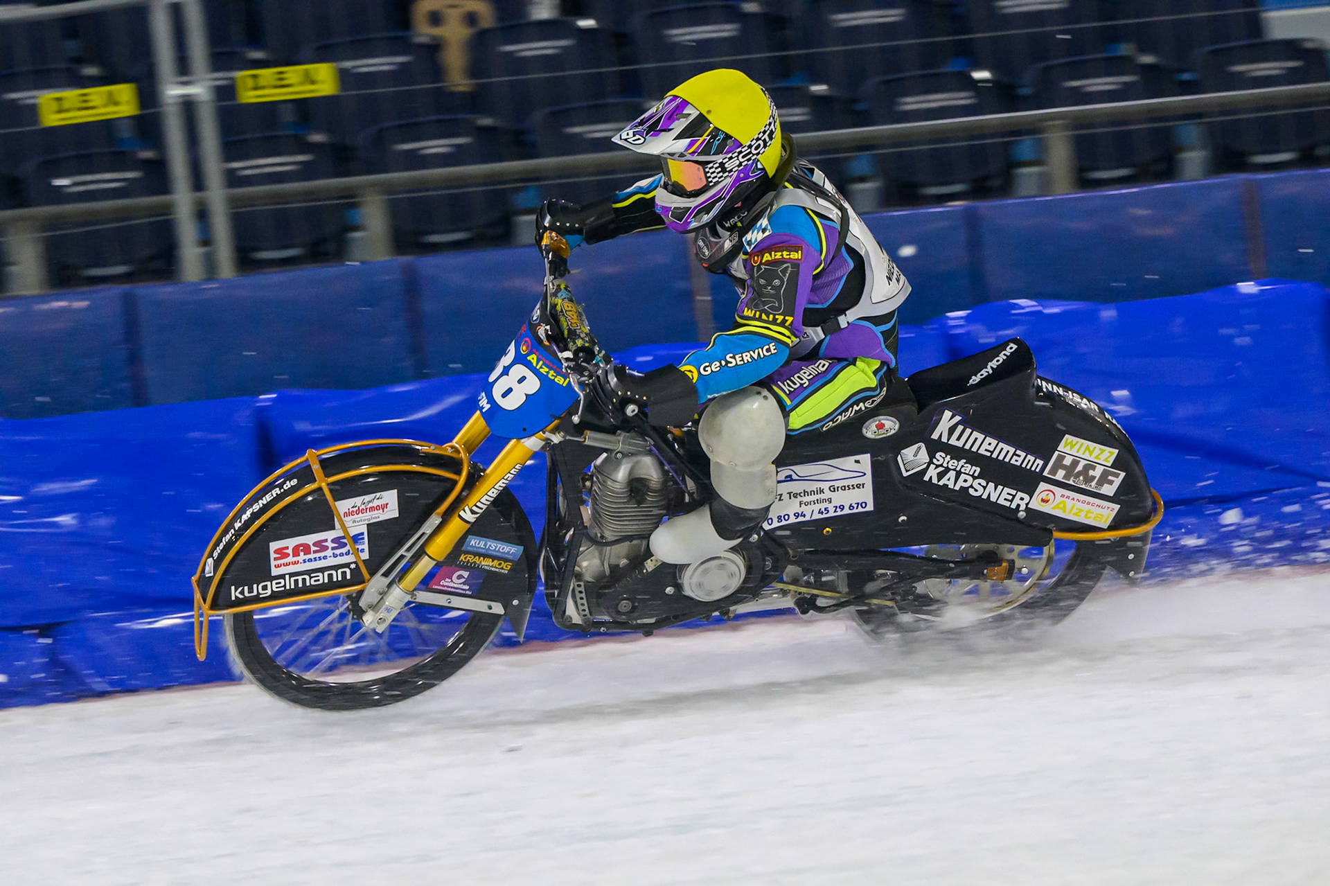 Maximilian Niedermaier of Germany  in action during the ROELOF THIJS BOKAAL at Ice Rink Thialf, Heerenveen on Friday 10th April 2026.  (Photo: Ian Charles | MI News)
