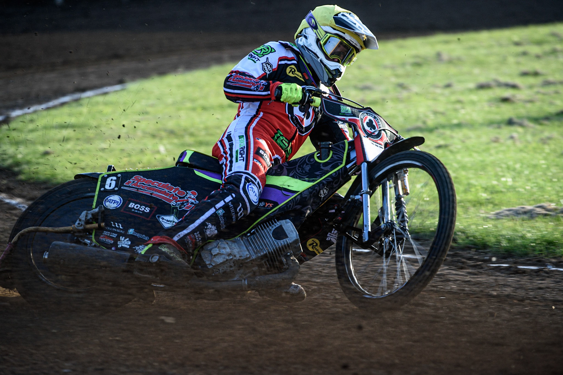 PETERBOROUGH, UK. JULY 19TH  Tom Brennan  in action  during the SGB Premiership match between Peterborough and Belle Vue Aces at East of England Showground, Peterborough on Monday 19th July 2021. (Credit: Ian Charles | MI News)