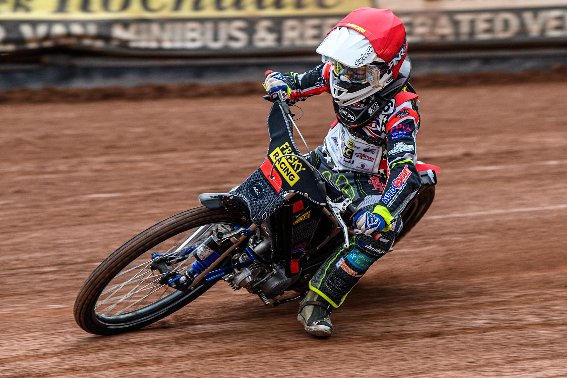 Seth Norman in action  during the British Youth Championships at the National Speedway Stadium, Manchester on Friday 12th May 2023. (Photo: Ian Charles | MI News)