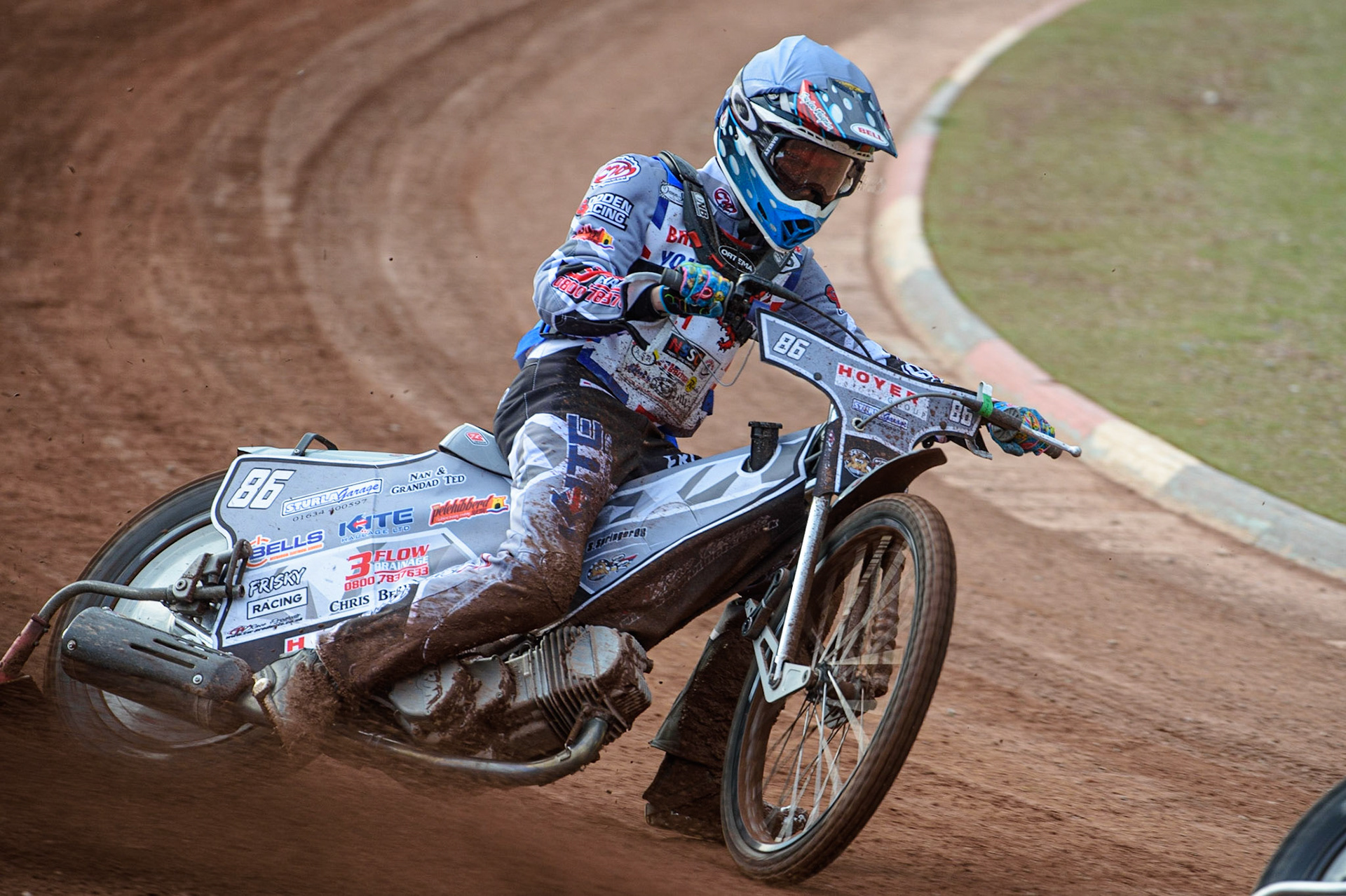 MANCHESTER, UK. MAY 28TH   Sonny Springer  in action  during the British Junior Championship at the National Speedway Stadium, Manchester on Friday 28th May 2021. (Credit: Ian Charles | MI News)