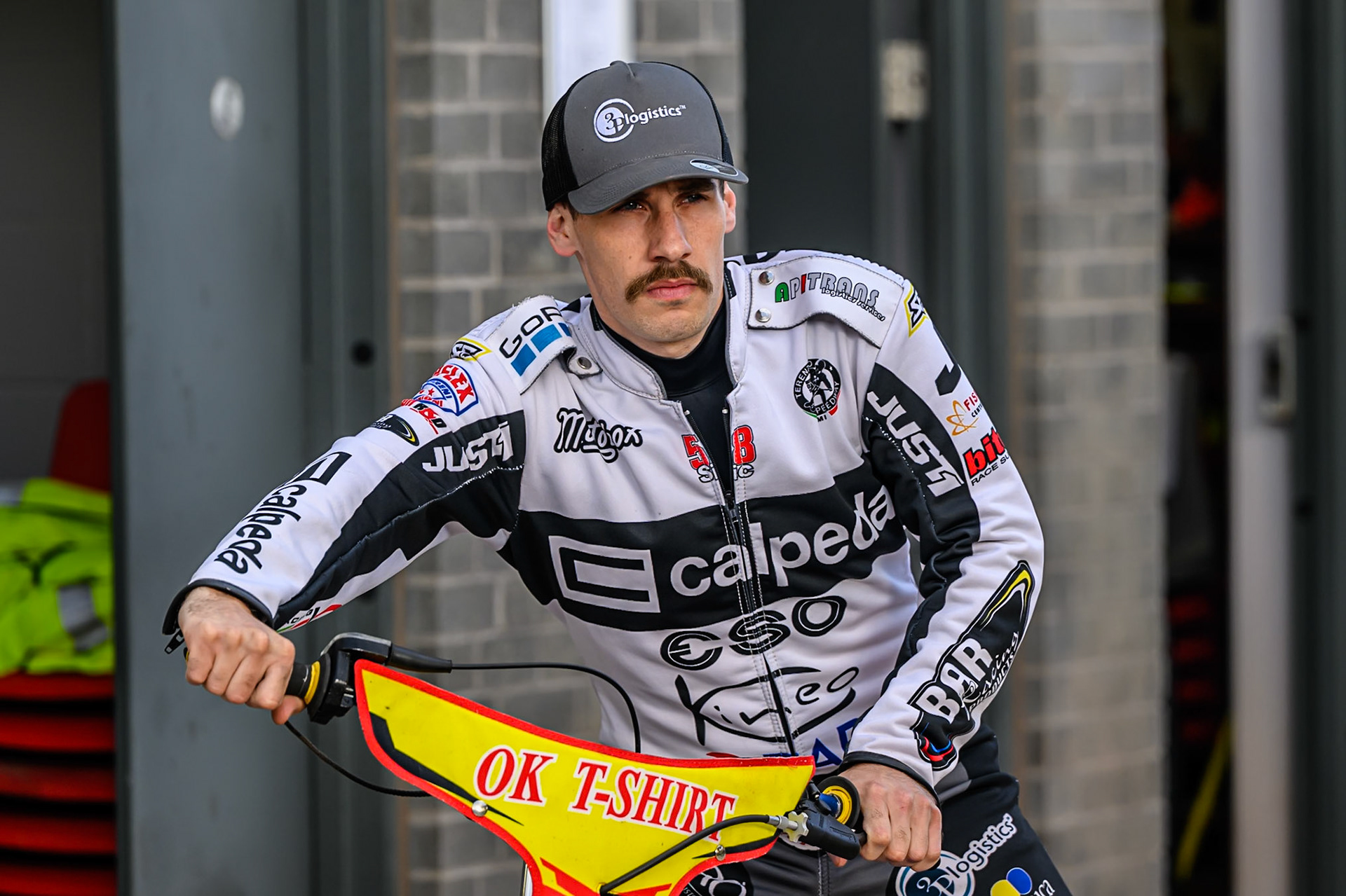 Birmingham Brummies' Paco Castagna during the Rowe Motor Oil Premiership match between Belle Vue Aces and Birmingham Brummies at the National Speedway Stadium, Manchester on Monday 7th July 2025. (Photo: Ian Charles | MI News)