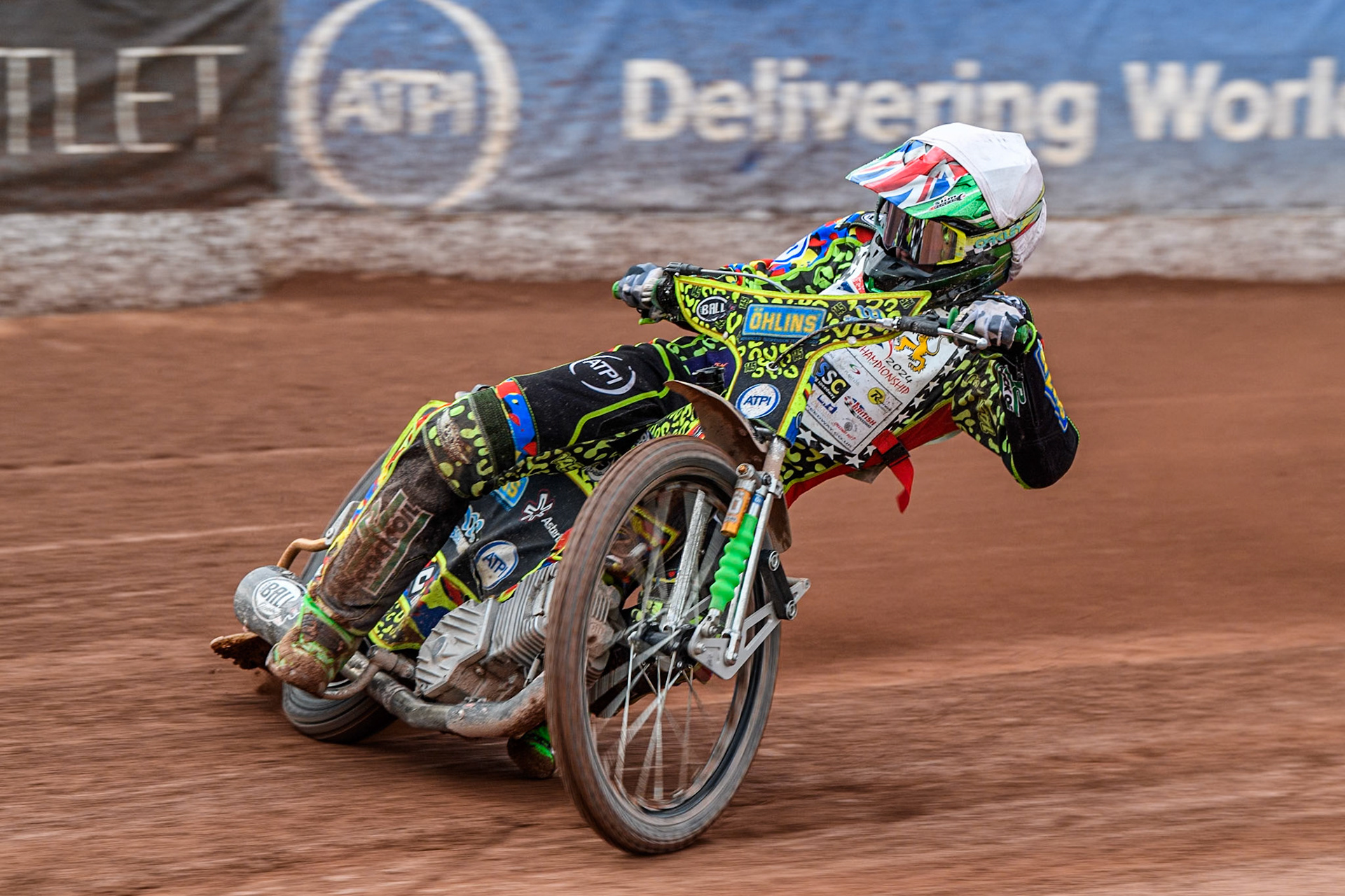 William Cairns (500cc)  in action during the British Youth 500cc Championships at the National Speedway Stadium, Manchester on Friday 2nd August 2024. (Photo: Ian Charles | MI News)