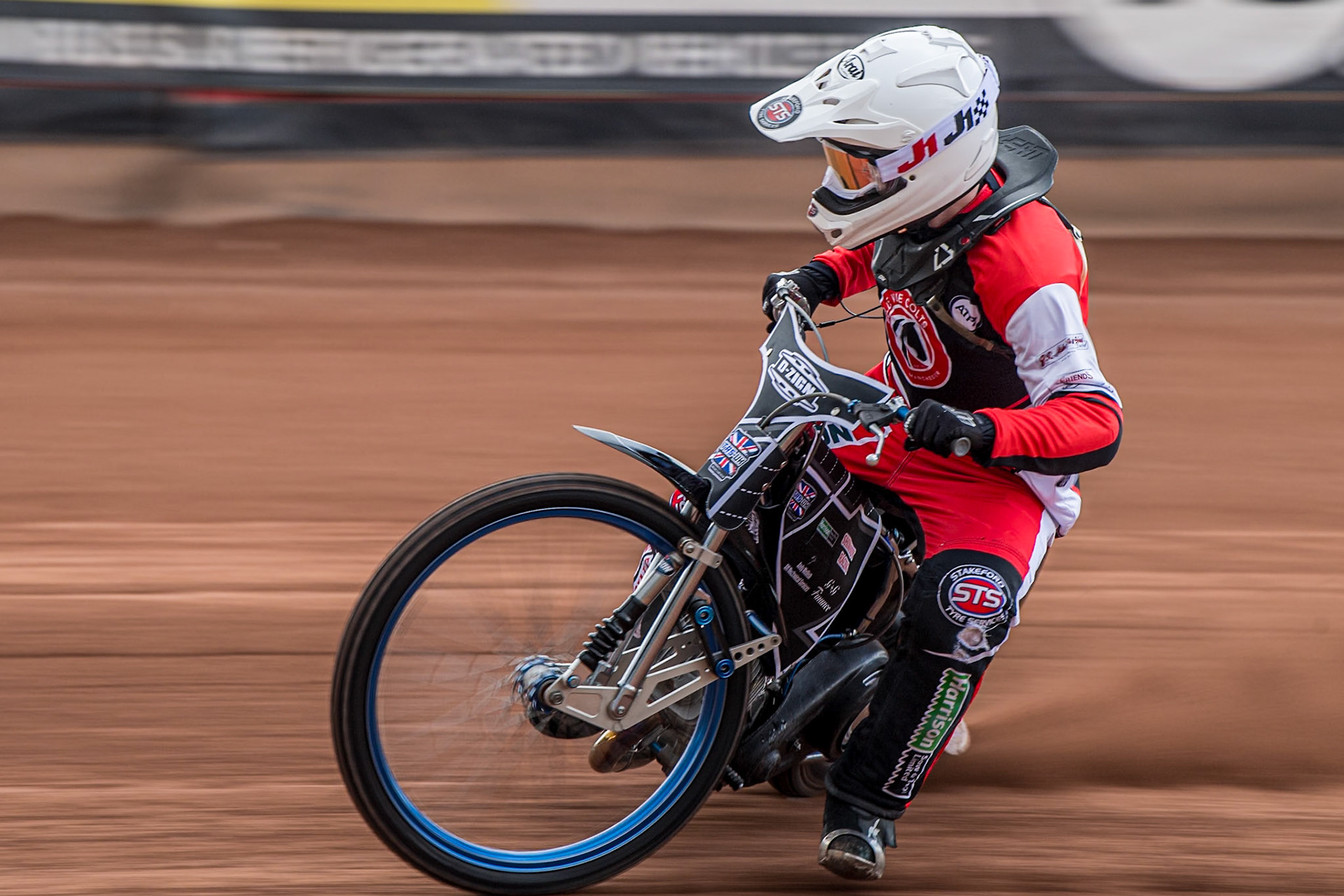 Jack Shimelt in action during the Belle Vue Aces Media Day at the National Speedway Stadium, Manchester on Wednesday 12th March 2025. (Photo: Ian Charles | MI News)