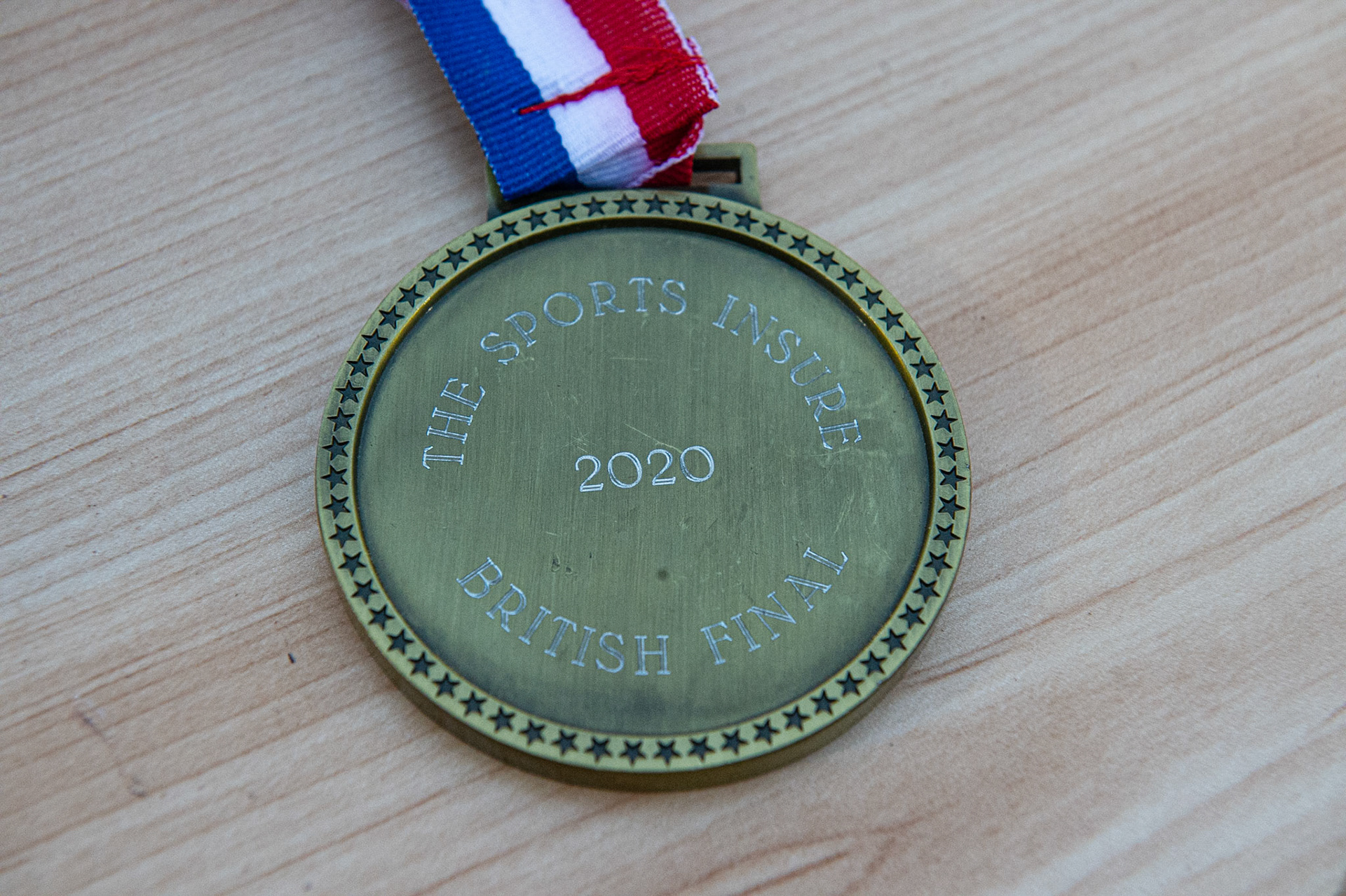 Photo: Ian CharlesThe Winners MedalSports Insure British Speedway Championship Final, National Speedway Stadium, Manchester Monday  28  September  2020