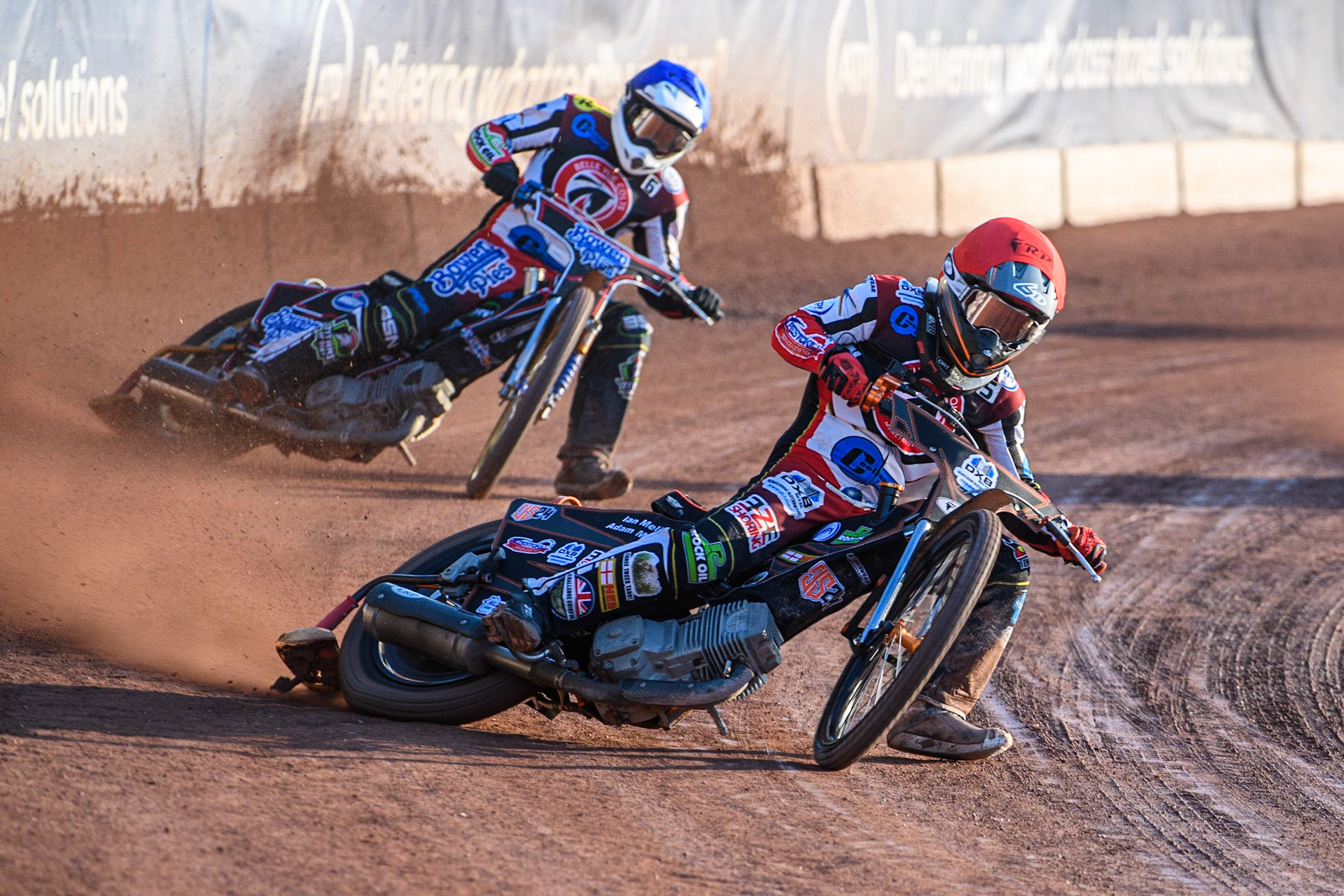 during the National Development League match between Belle Vue Colts and Kent Royals at the National Speedway Stadium, Manchester on Friday 7th July 2023. (Photo: Ian Charles | MI News)