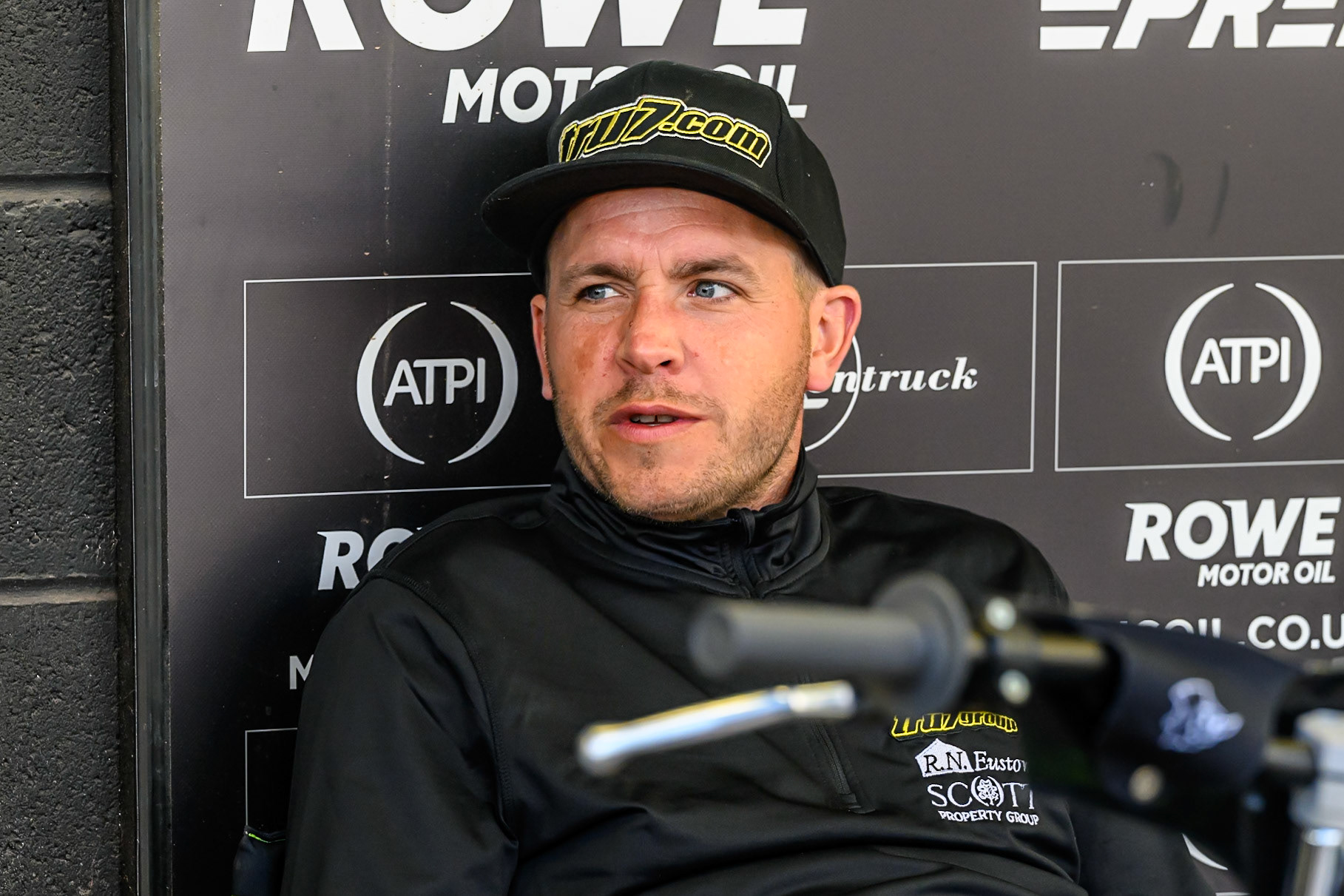 Ritchie Hawkins, Team Manager of Ipswich Witches during the Rowe Motor Oil Premiership match between Belle Vue Aces and Ipswich Witches at the National Speedway Stadium, Manchester on Monday 4th August 2025. (Photo: Ian Charles | MI News)