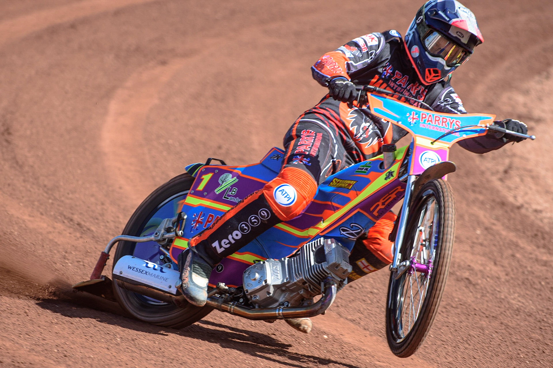 Photo: Ian CharlesRory Schlein In ActionDiscovery Networks Eurosport Speedway Season Launch, National Speedway Stadium, Manchester Wednesday  12  May  2021