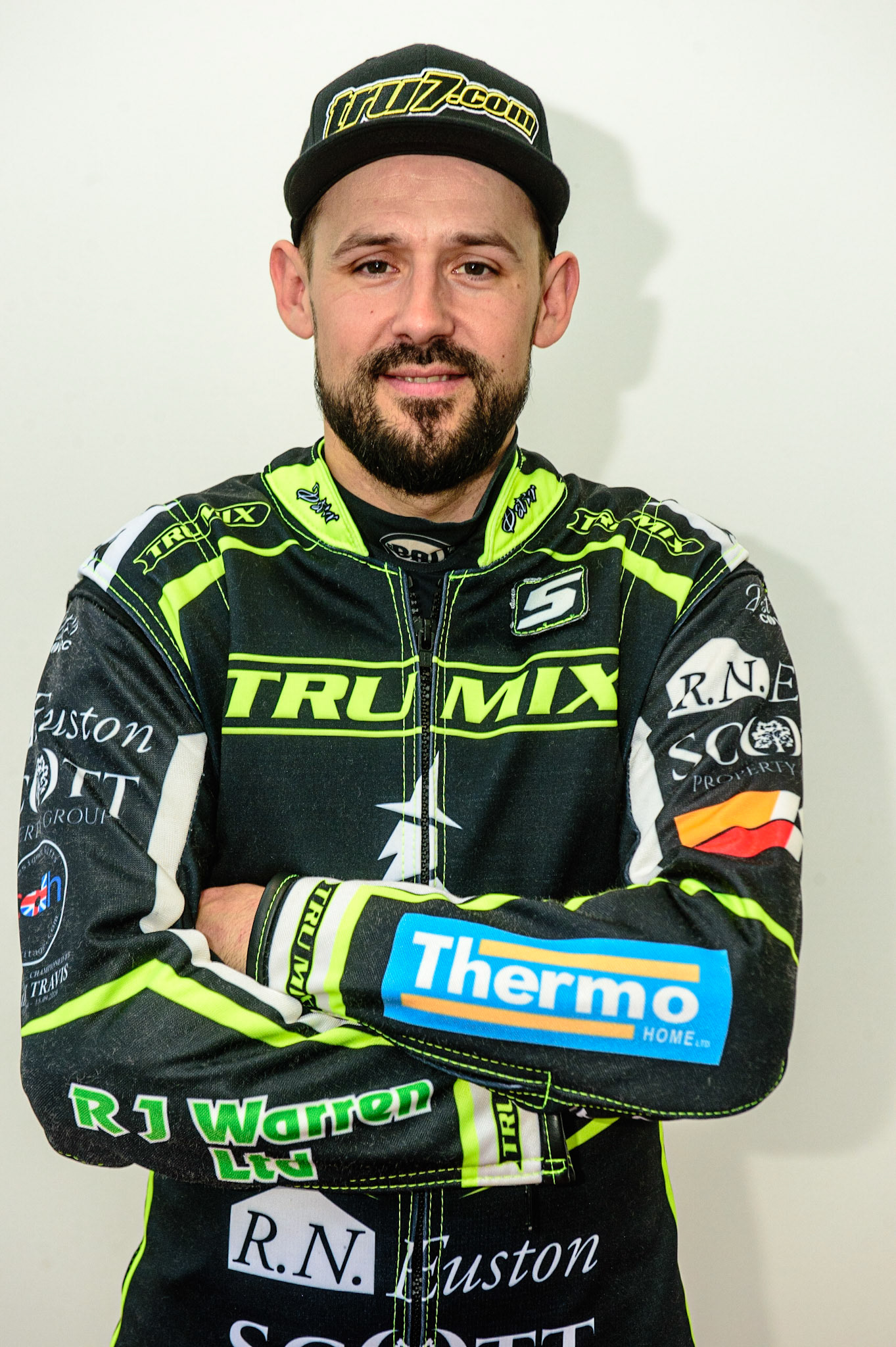 MANCHESTER, UK. APRIL 12TH: Danny King, Captain of Ipswich Witches at the Discovery Networks Eurosport Speedway Season Launch at the National Speedway Stadium, Manchester on Tuesday 12th April 2022 (Credit: Ian Charles | MI News)