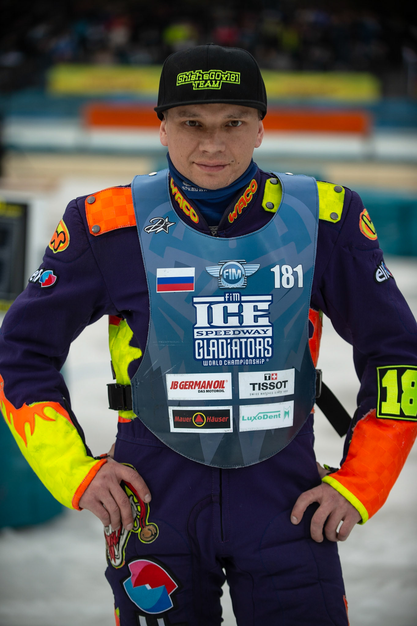 Photo: Ian Charles

Andrei Shishegov (181)

FIM Ice Speedway Gladiators World Championship, Final 3.1, Horst-Dohm Eisstadion, Berlin, Germany Saturday  2  March  2019